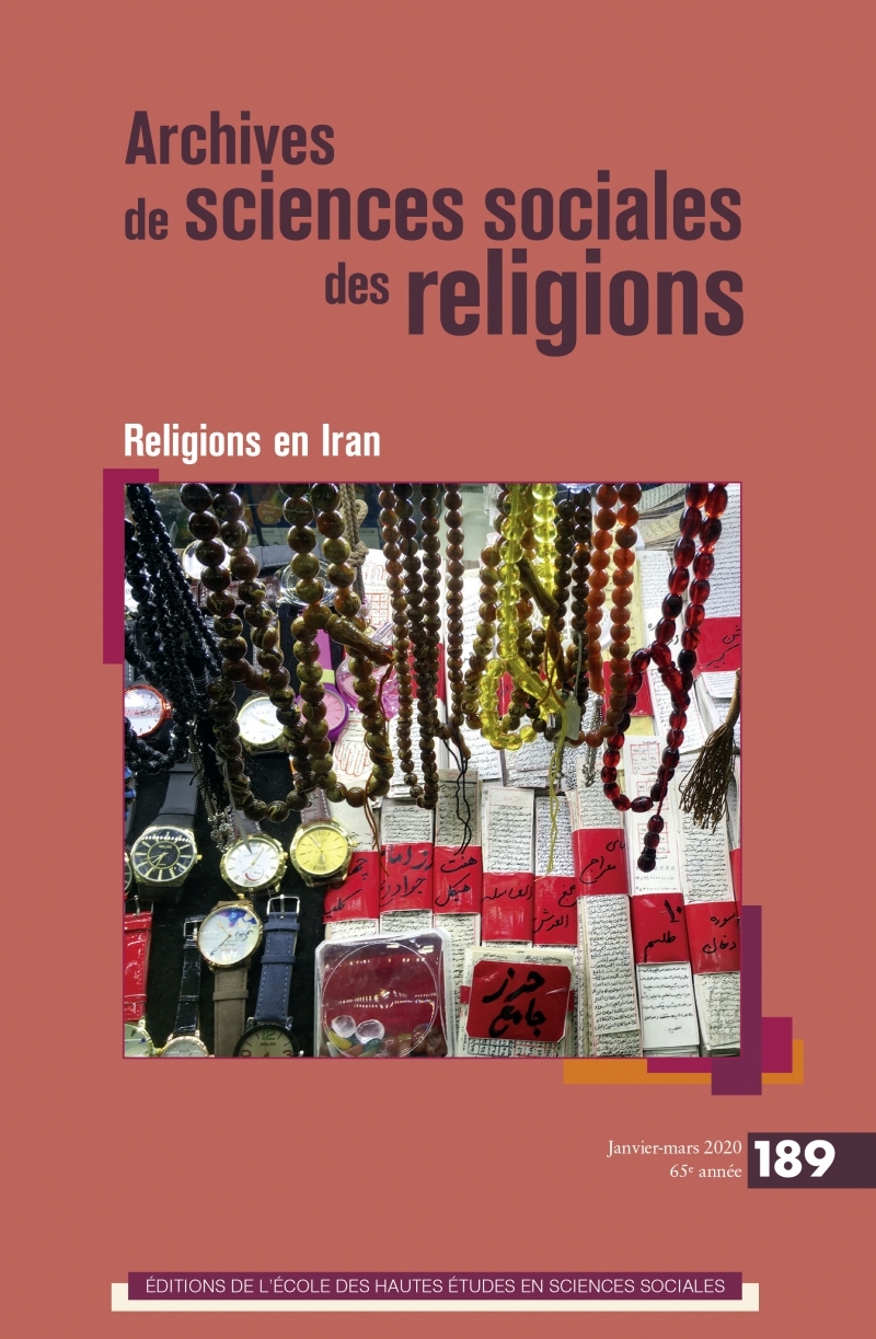 Archives des sciences sociales des religions, n° 189 - Relig