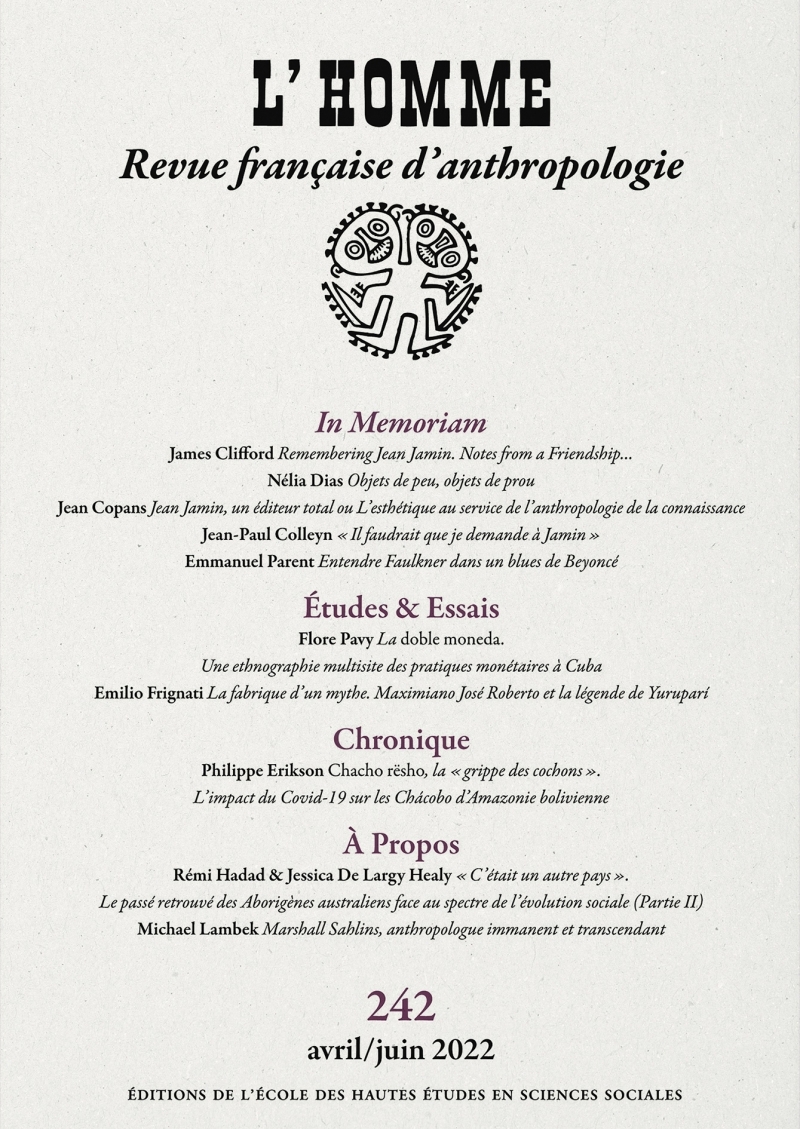 L'Homme n°242 - Varia