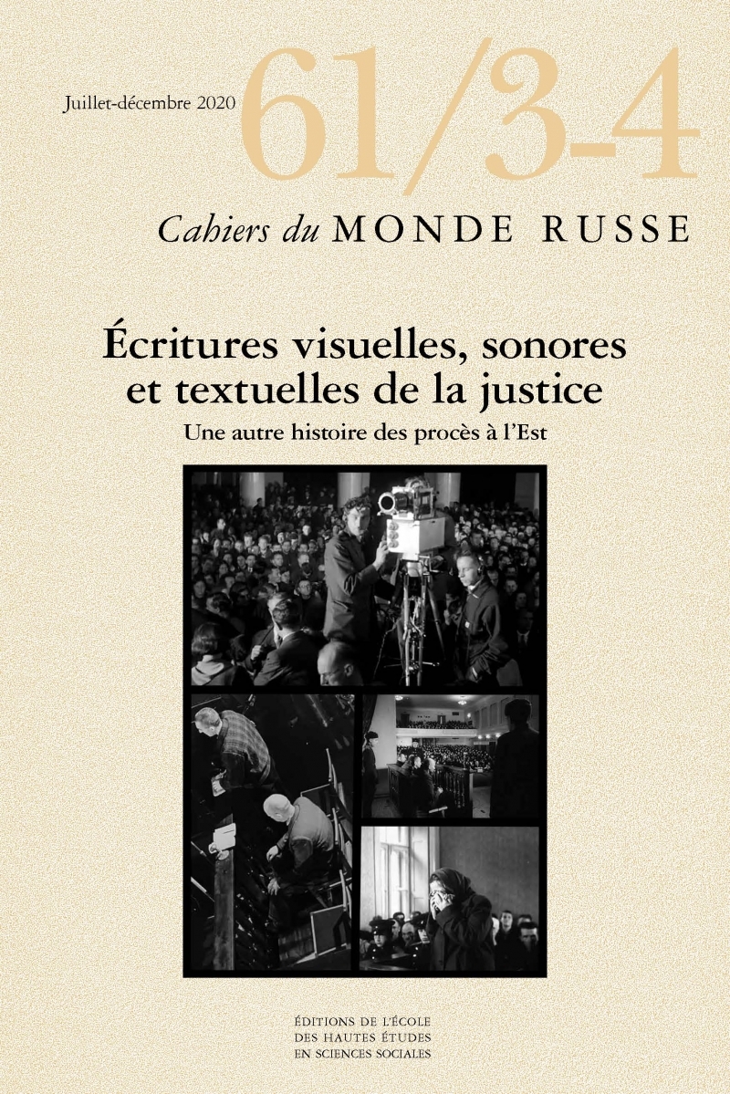 Cahiers du monde russe, n° 61/3-4 - Ecritures visuelles, son