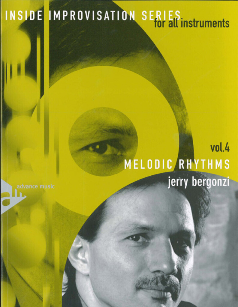 JERRY BERGONZI :  INSIDE IMPROVISATION 4 - MELODIC RHYTHMS - RECUEIL + CD (TOUS INSTRUMENTS)