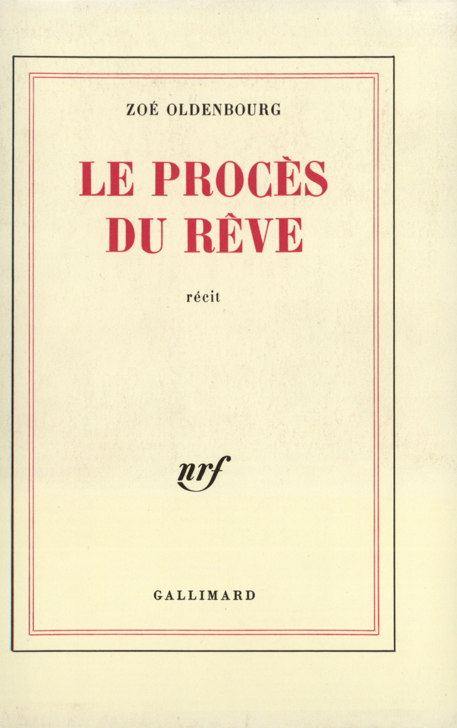 Le procès du rêve
