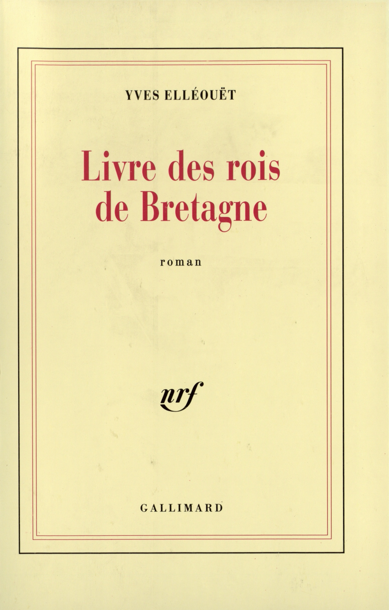 Livre des rois de Bretagne