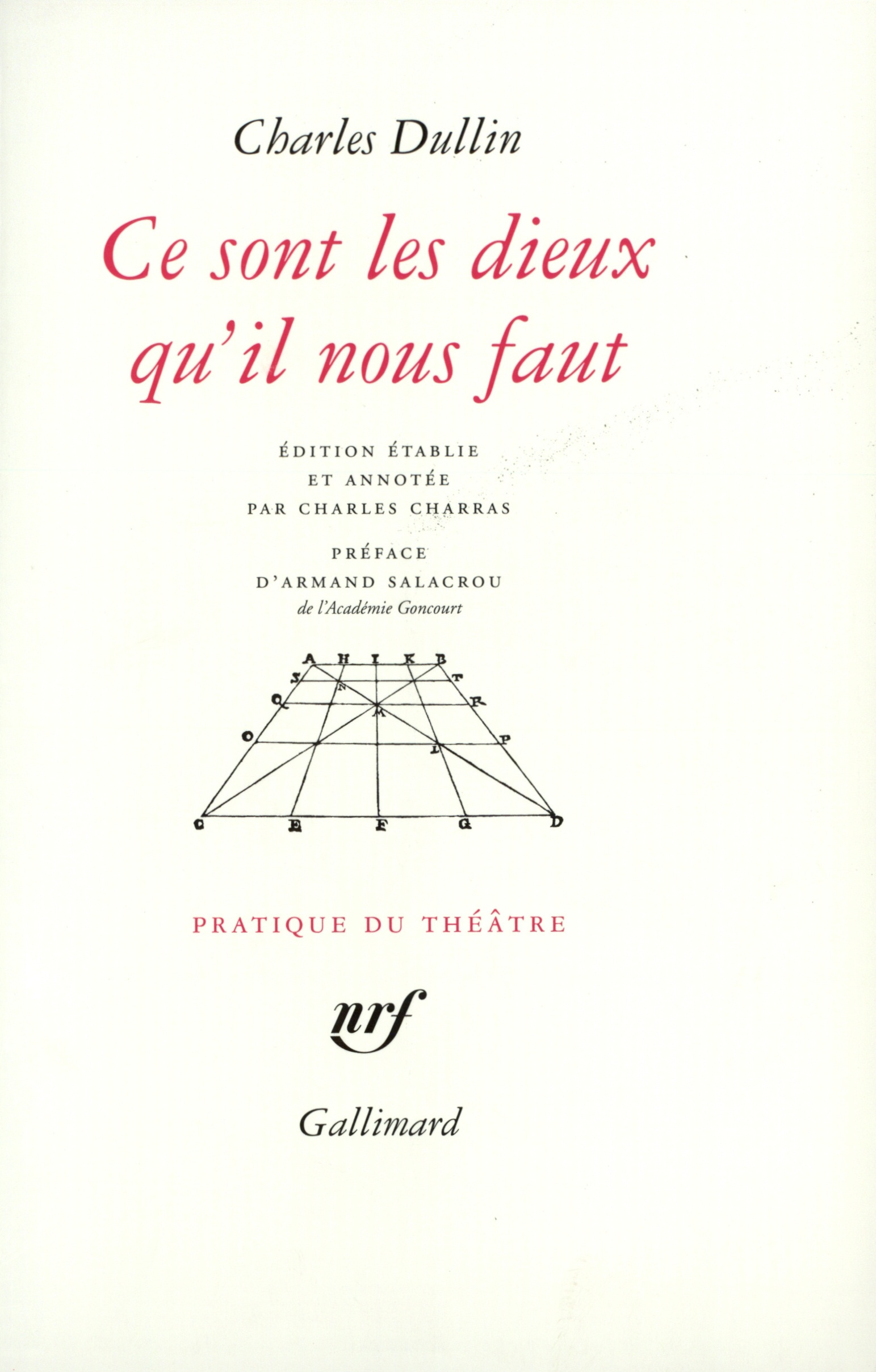 Ce sont les dieux qu'il nous faut