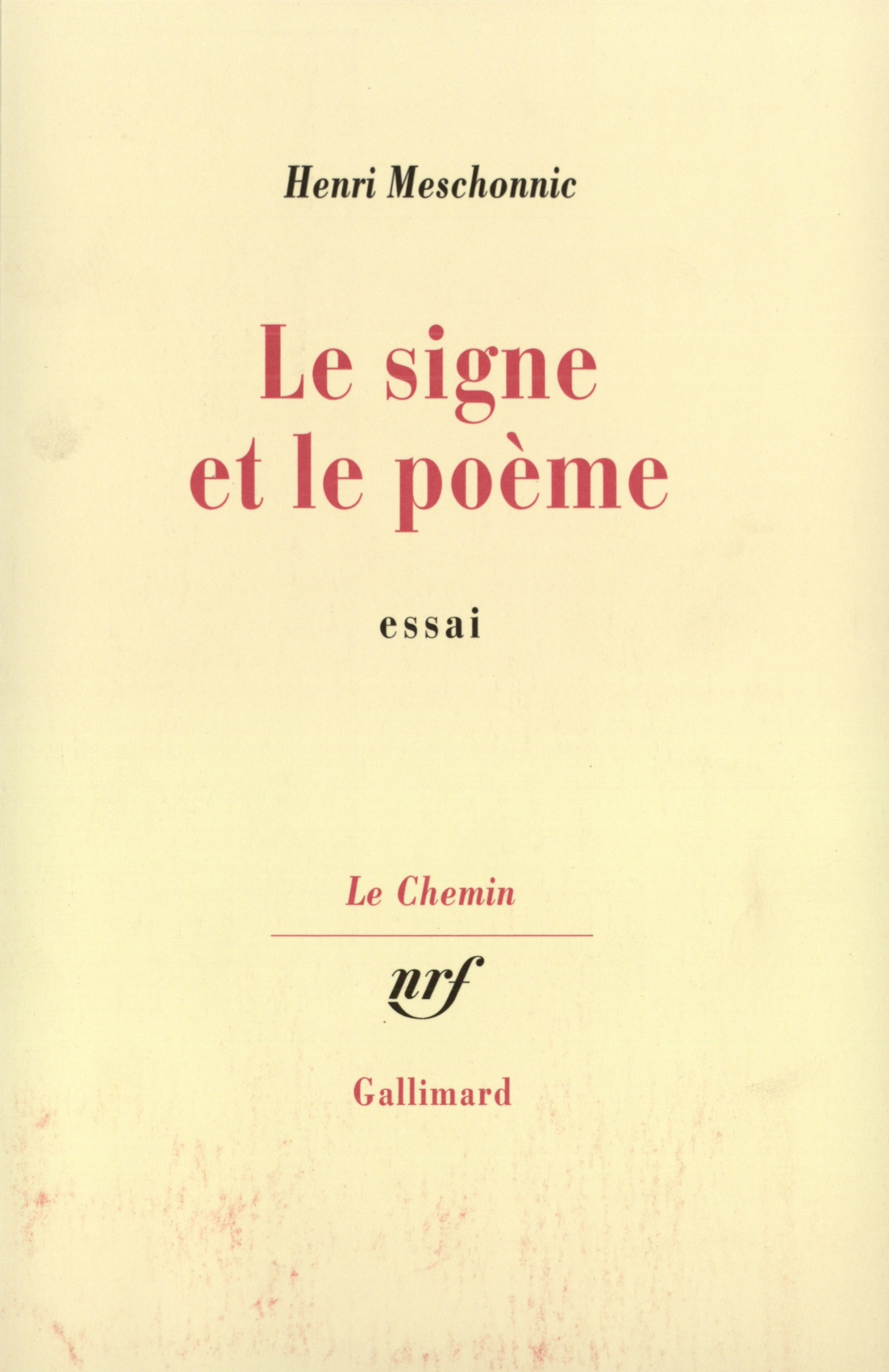 Le Signe et le poème