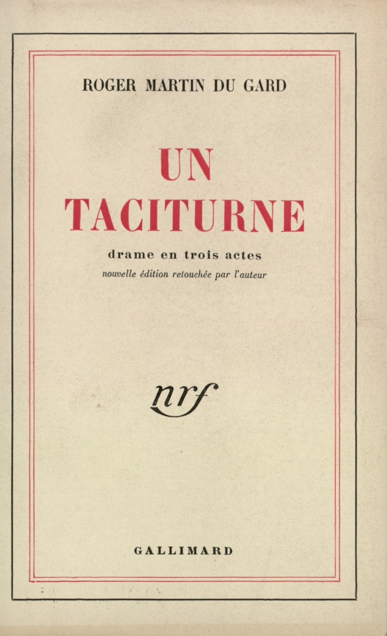 UN TACITURNE