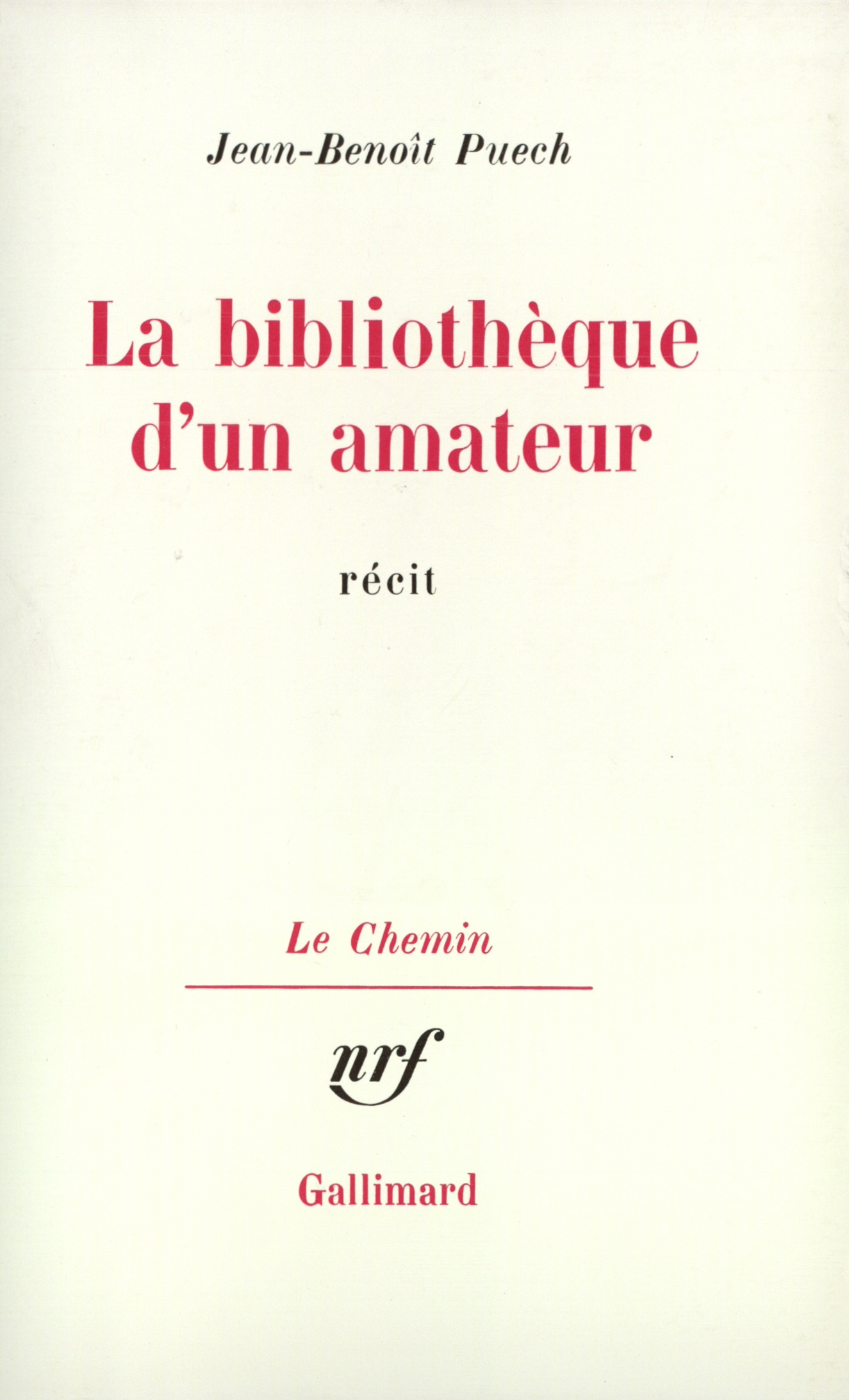 La bibliothèque d'un amateur