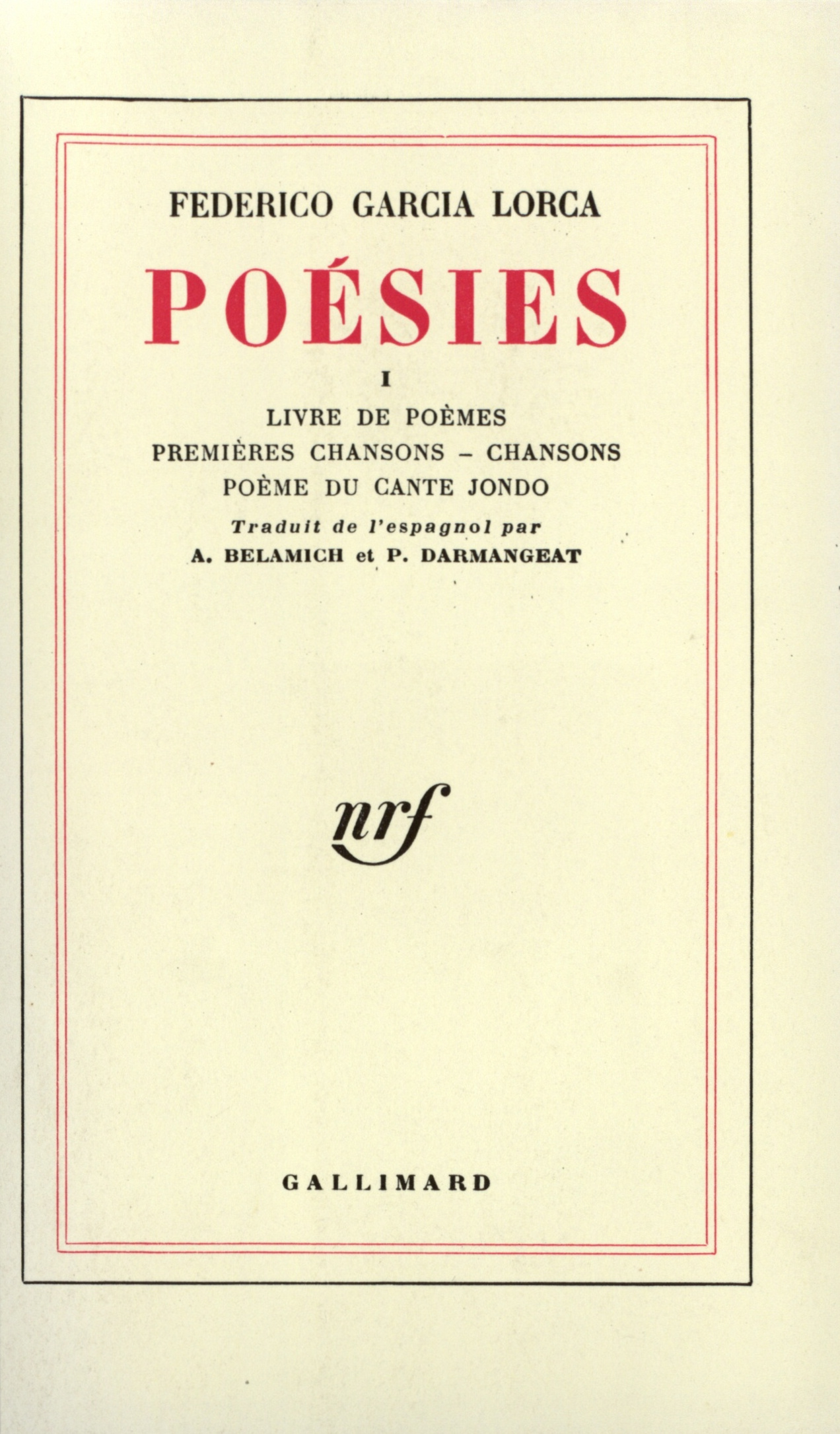 Poésies