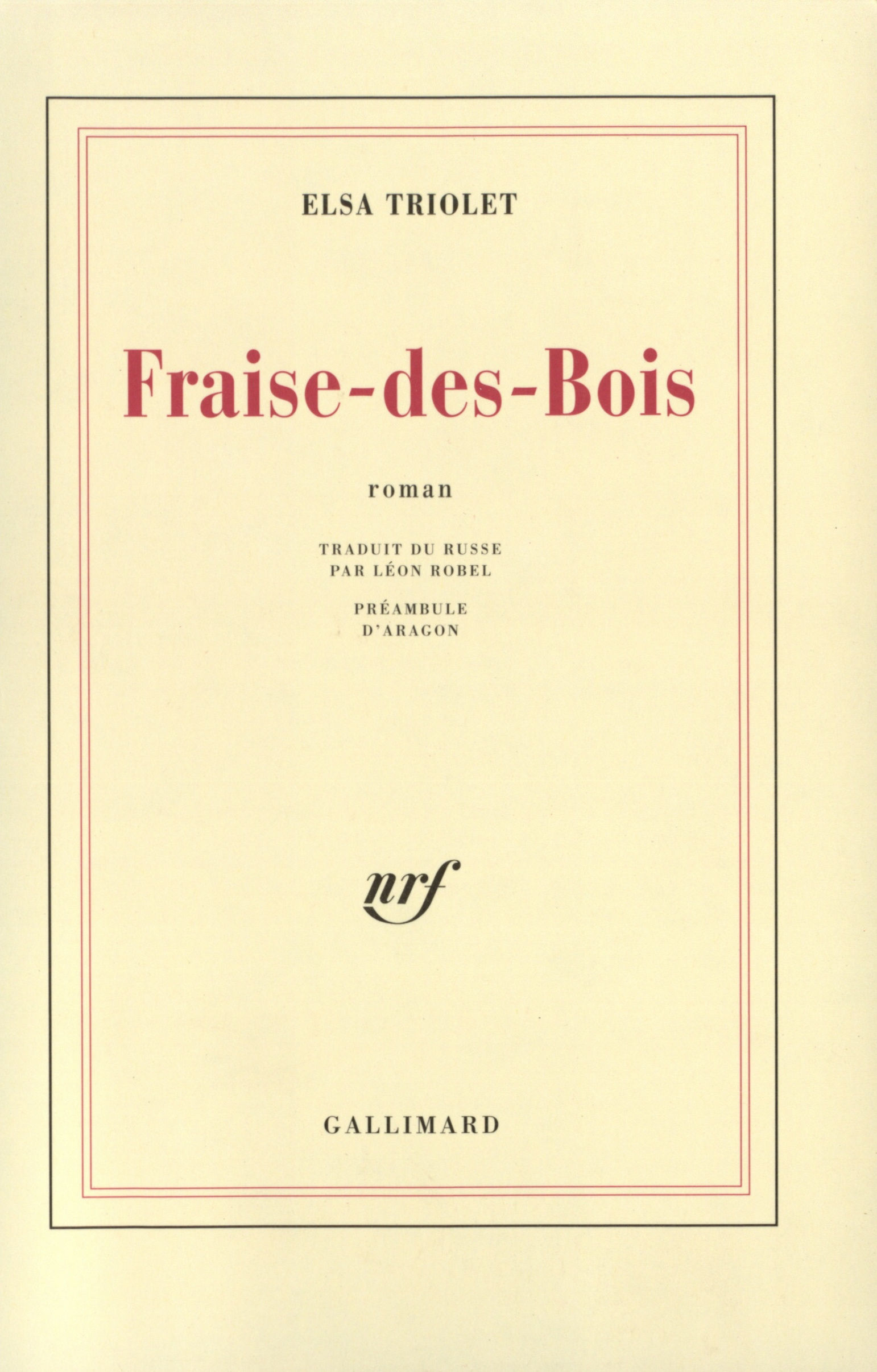 Fraise-des-Bois