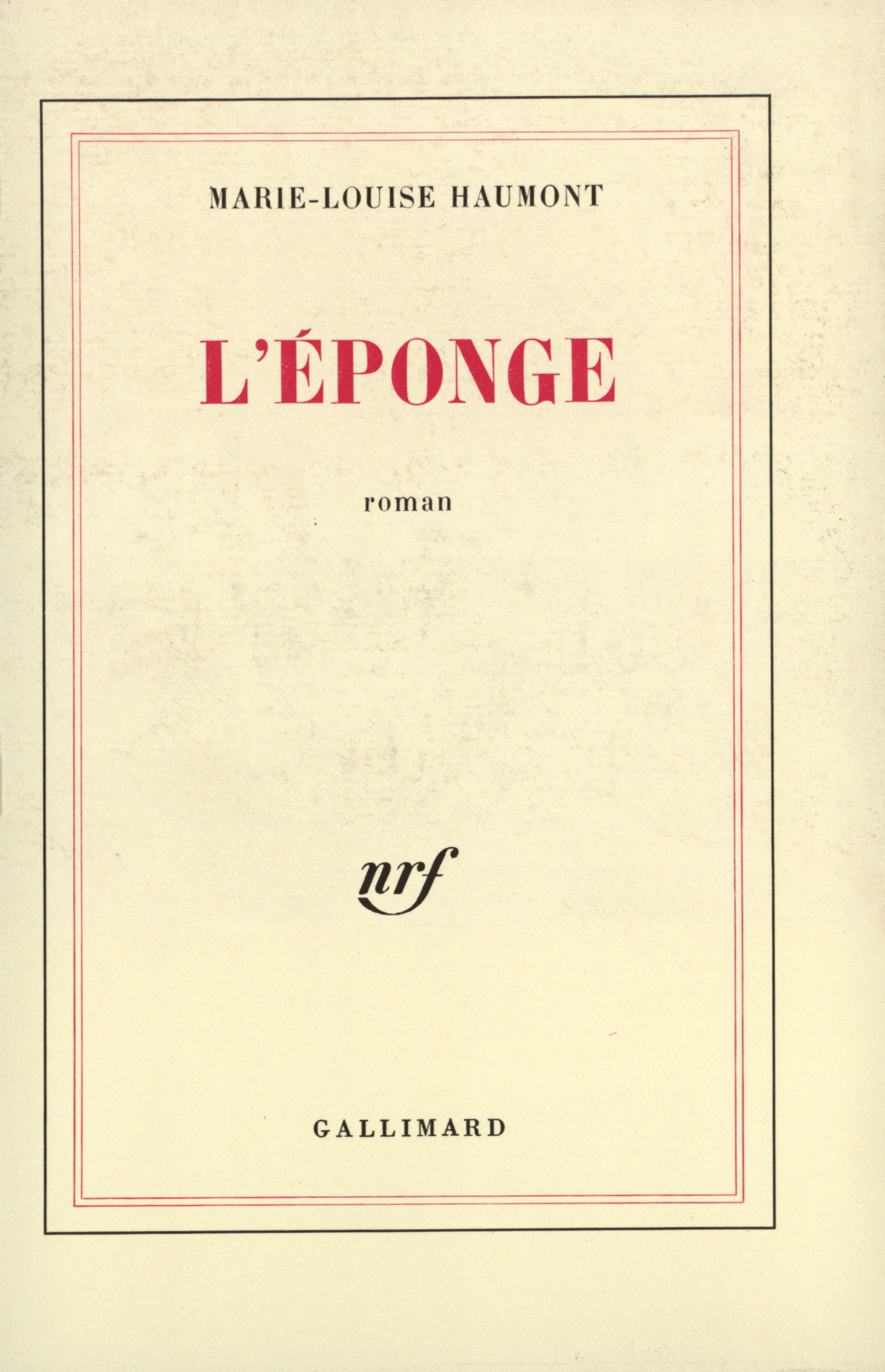 L'éponge