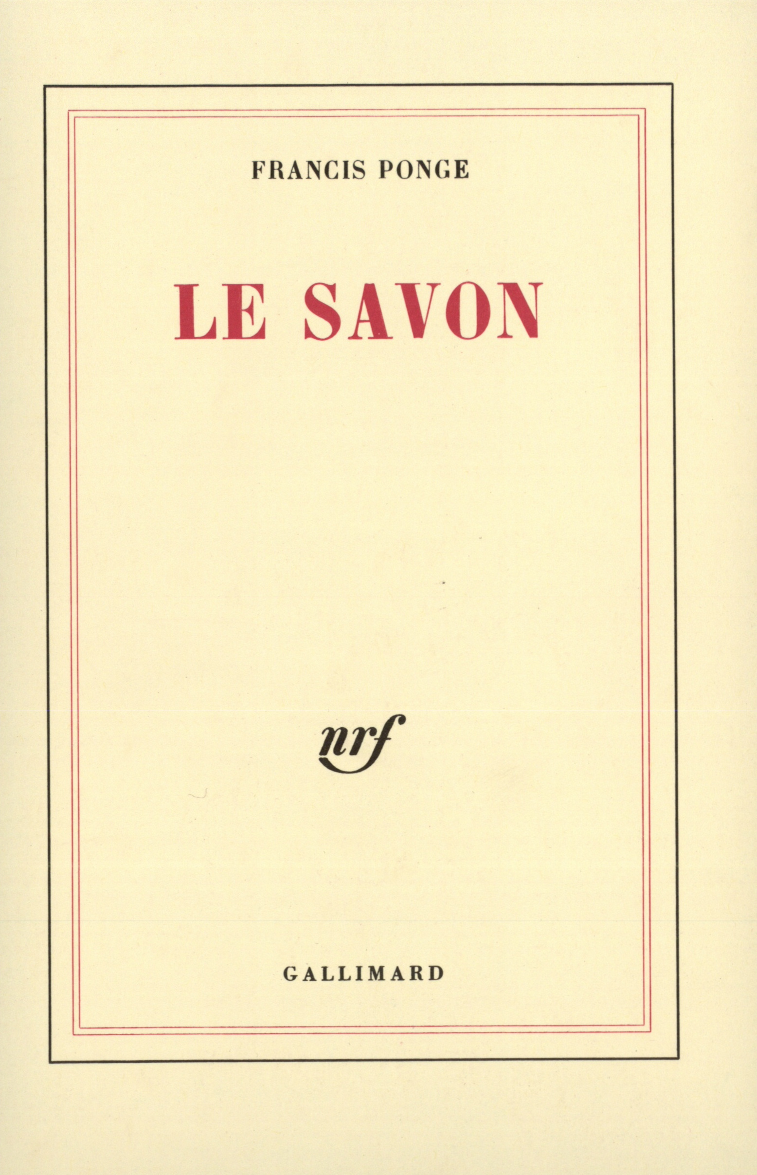 LE SAVON