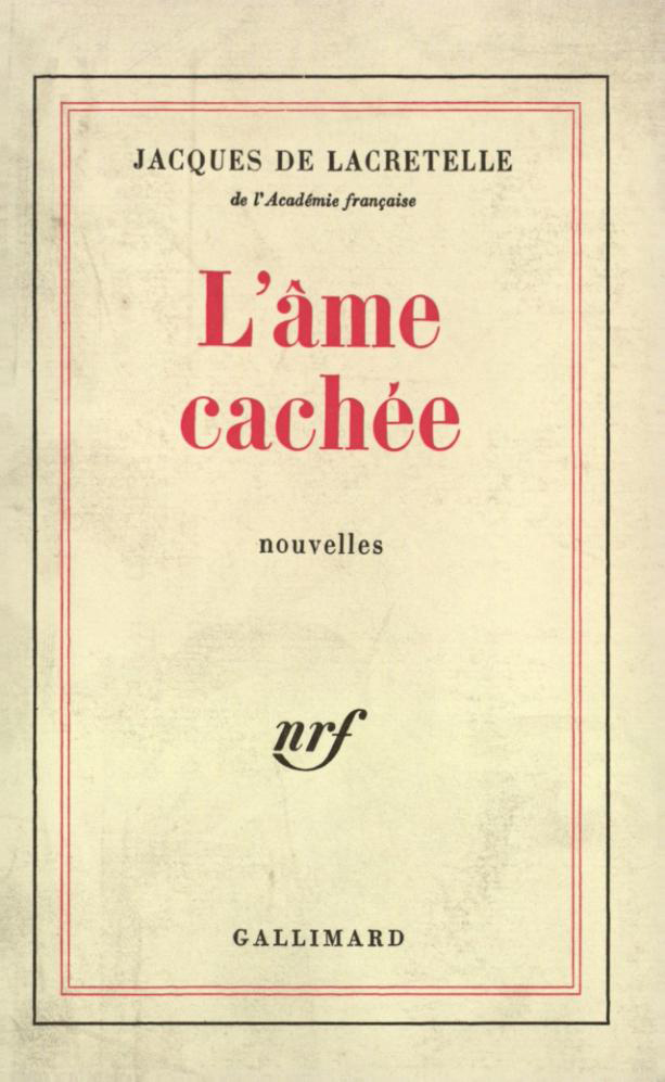 L'AME CACHEE