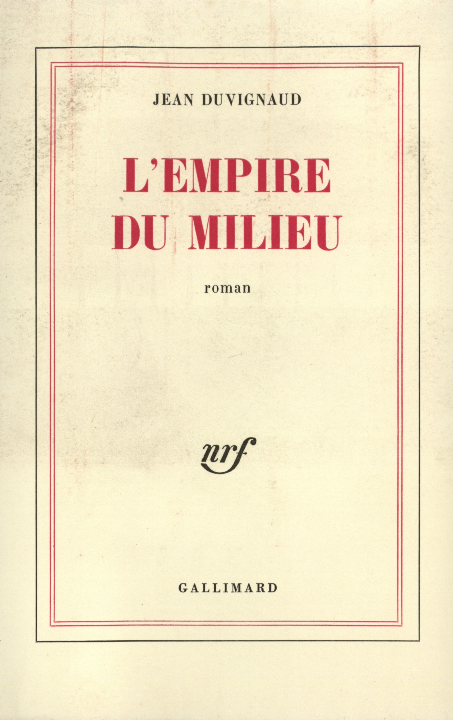 L'Empire du milieu