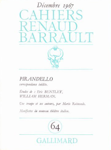 Cahiers Renaud Barrault