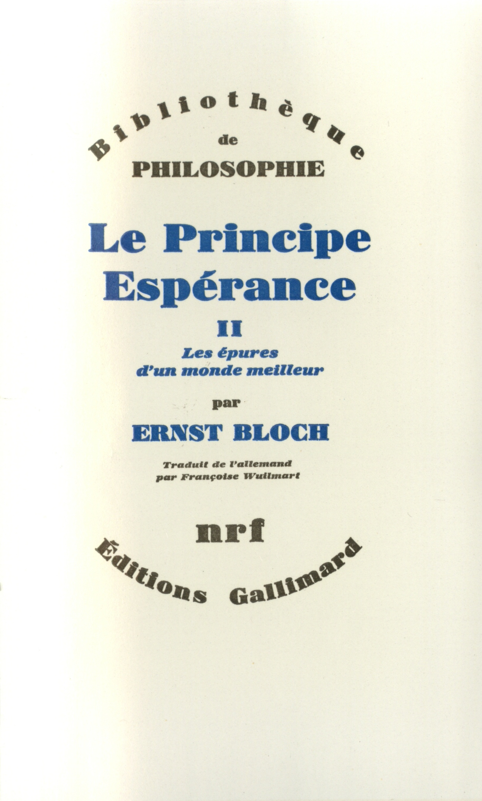 Le Principe Espérance