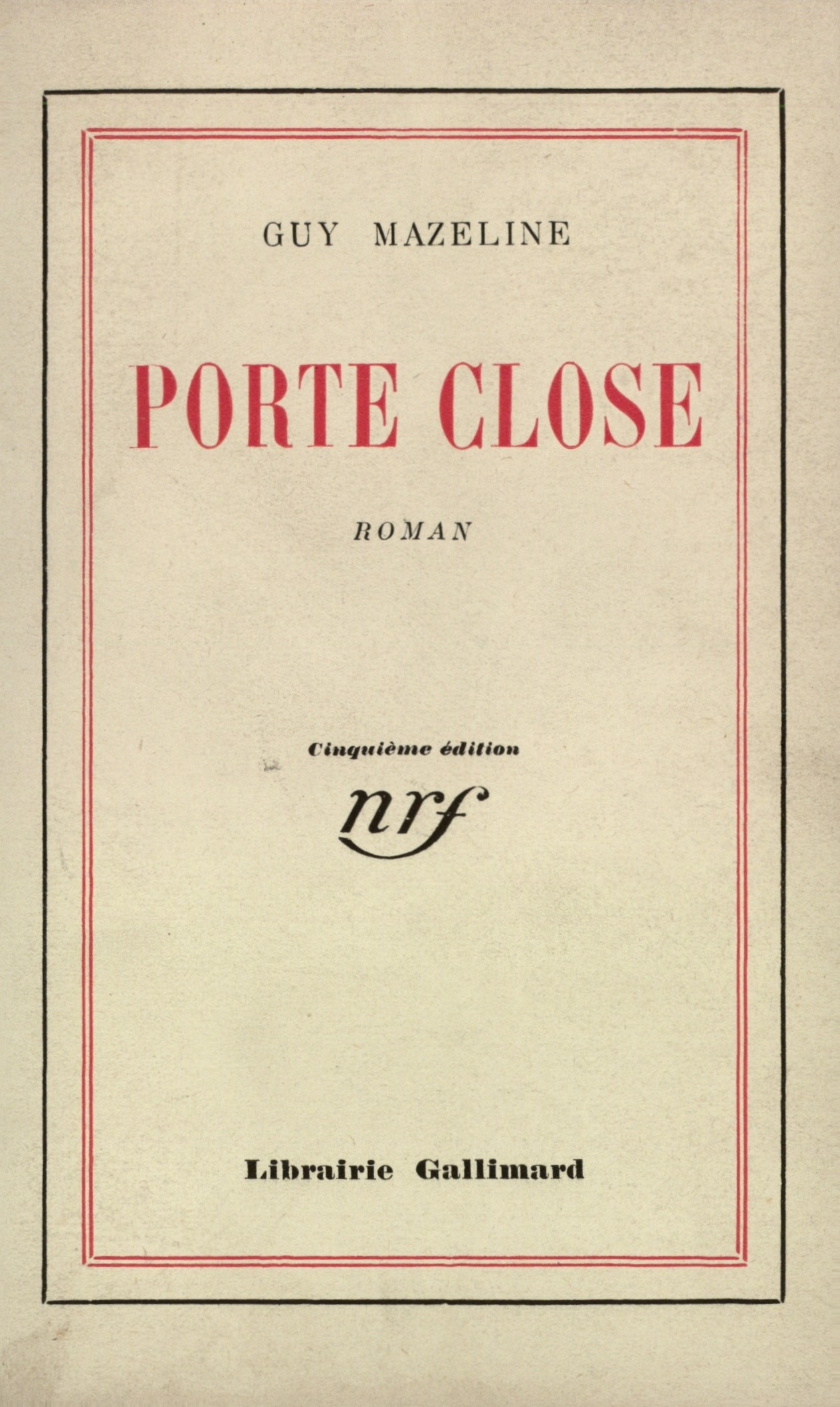 PORTE CLOSE