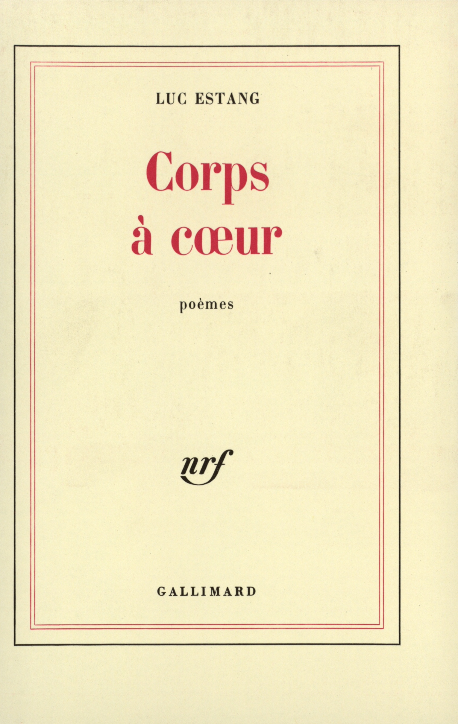 Corps à coeur