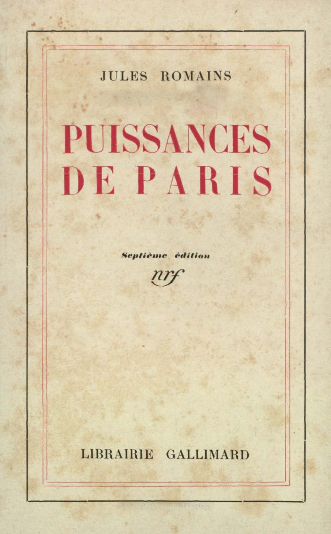 PUISSANCES DE PARIS