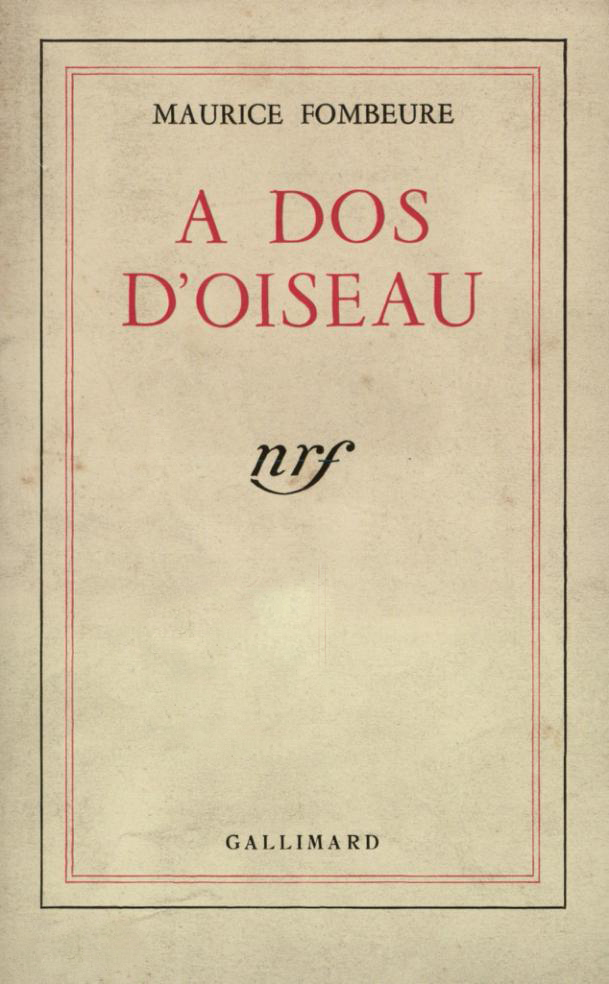 A DOS D'OISEAU