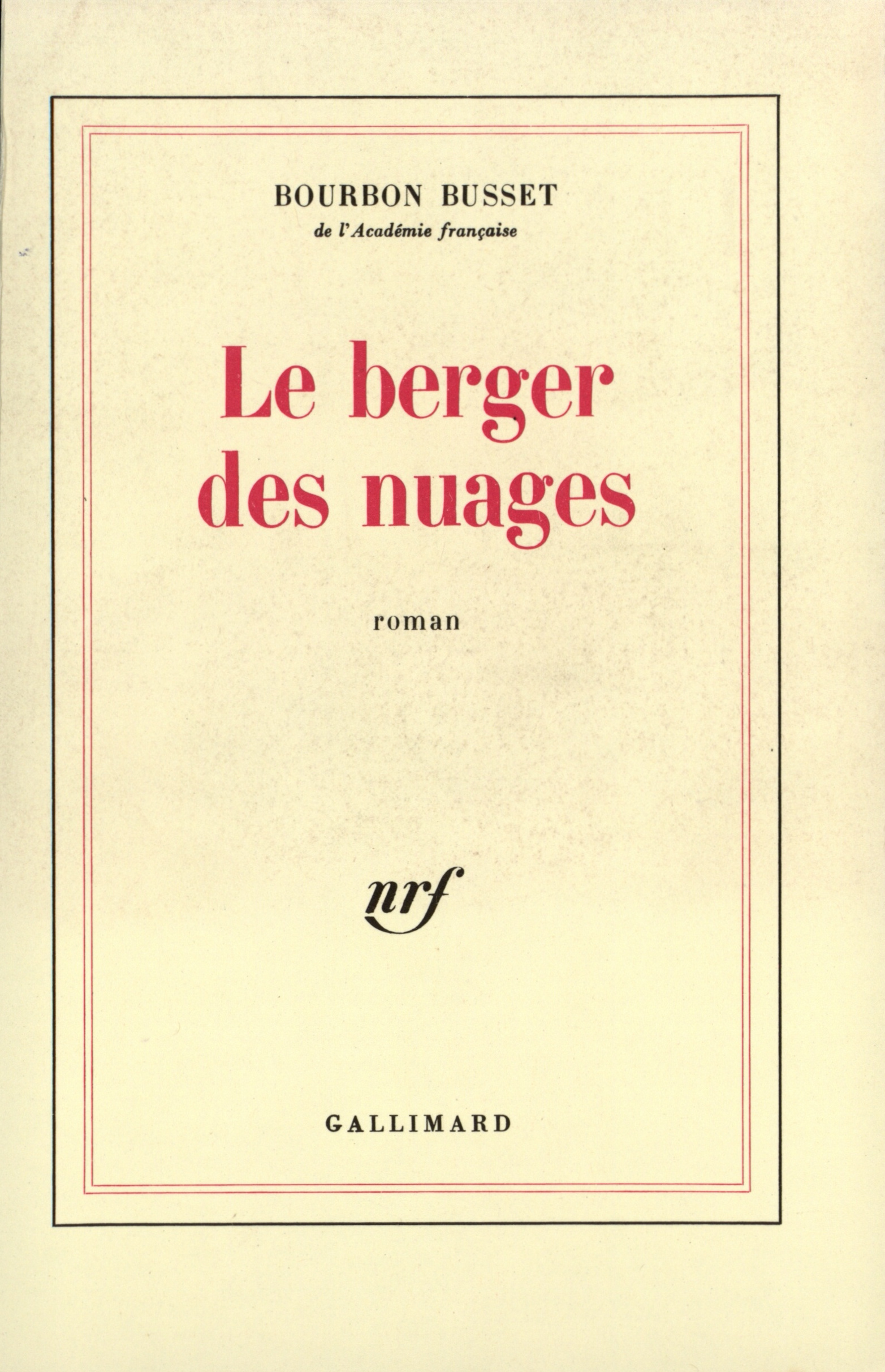 Le berger des nuages