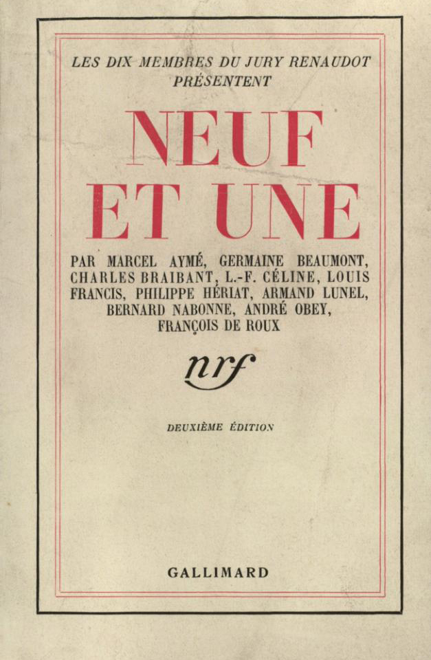 NEUF ET UNE