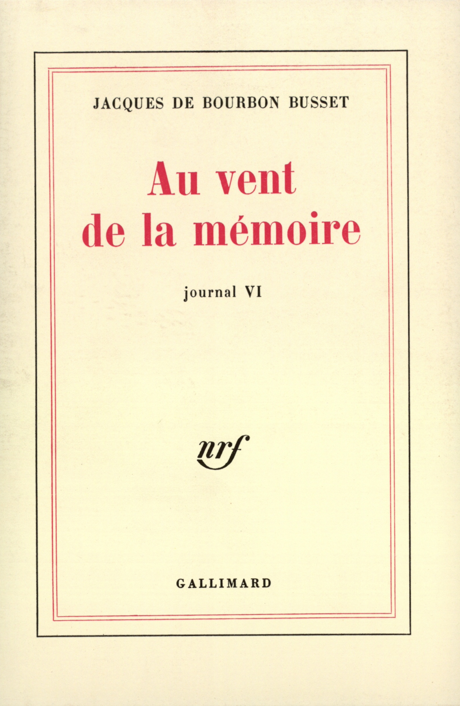 Au vent de la mémoire