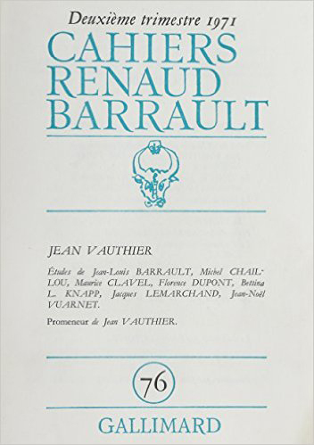 Cahiers Renaud Barrault