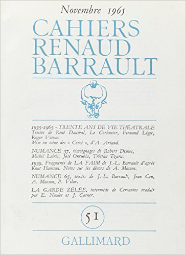 Cahiers Renaud Barrault