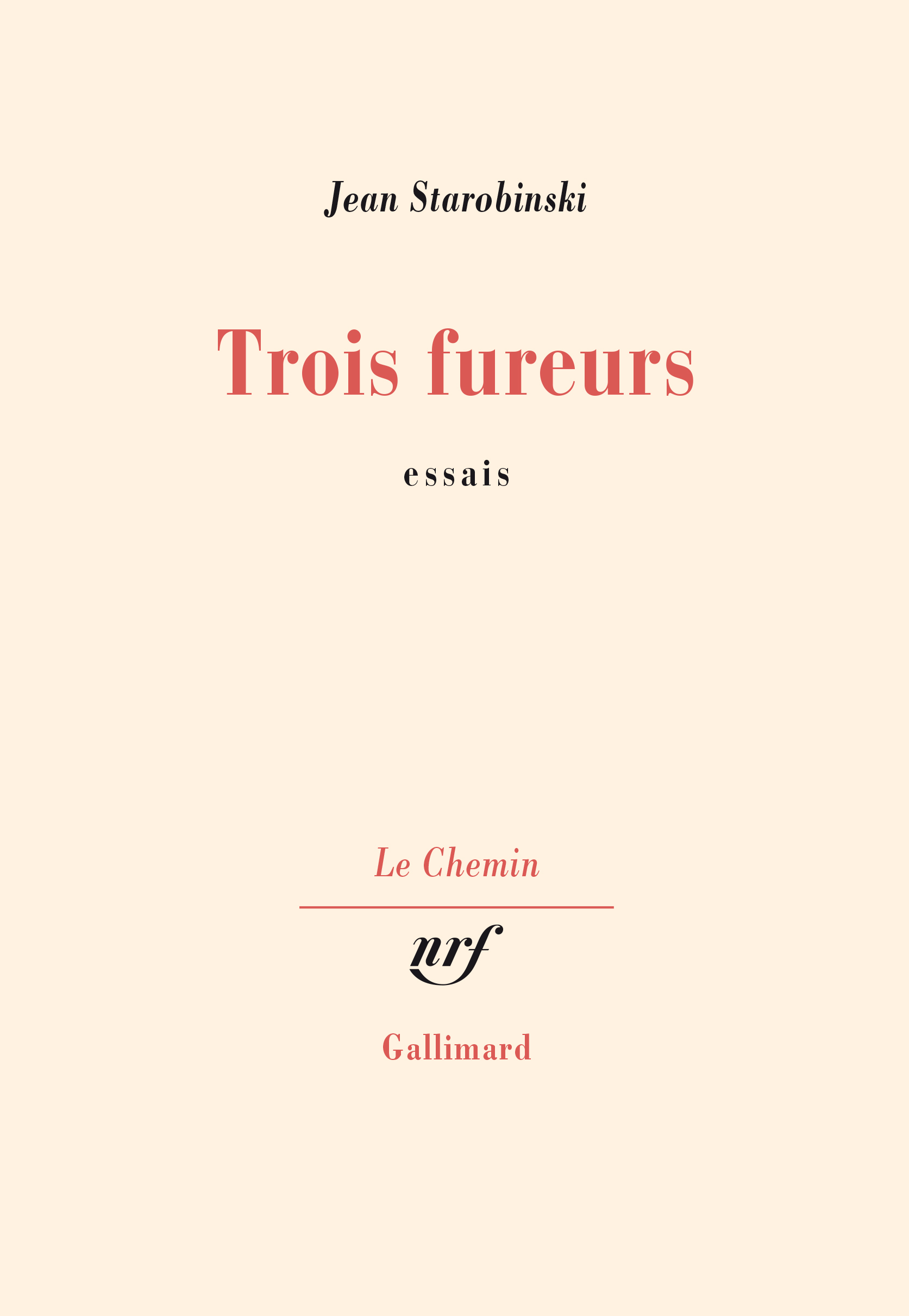 Trois fureurs