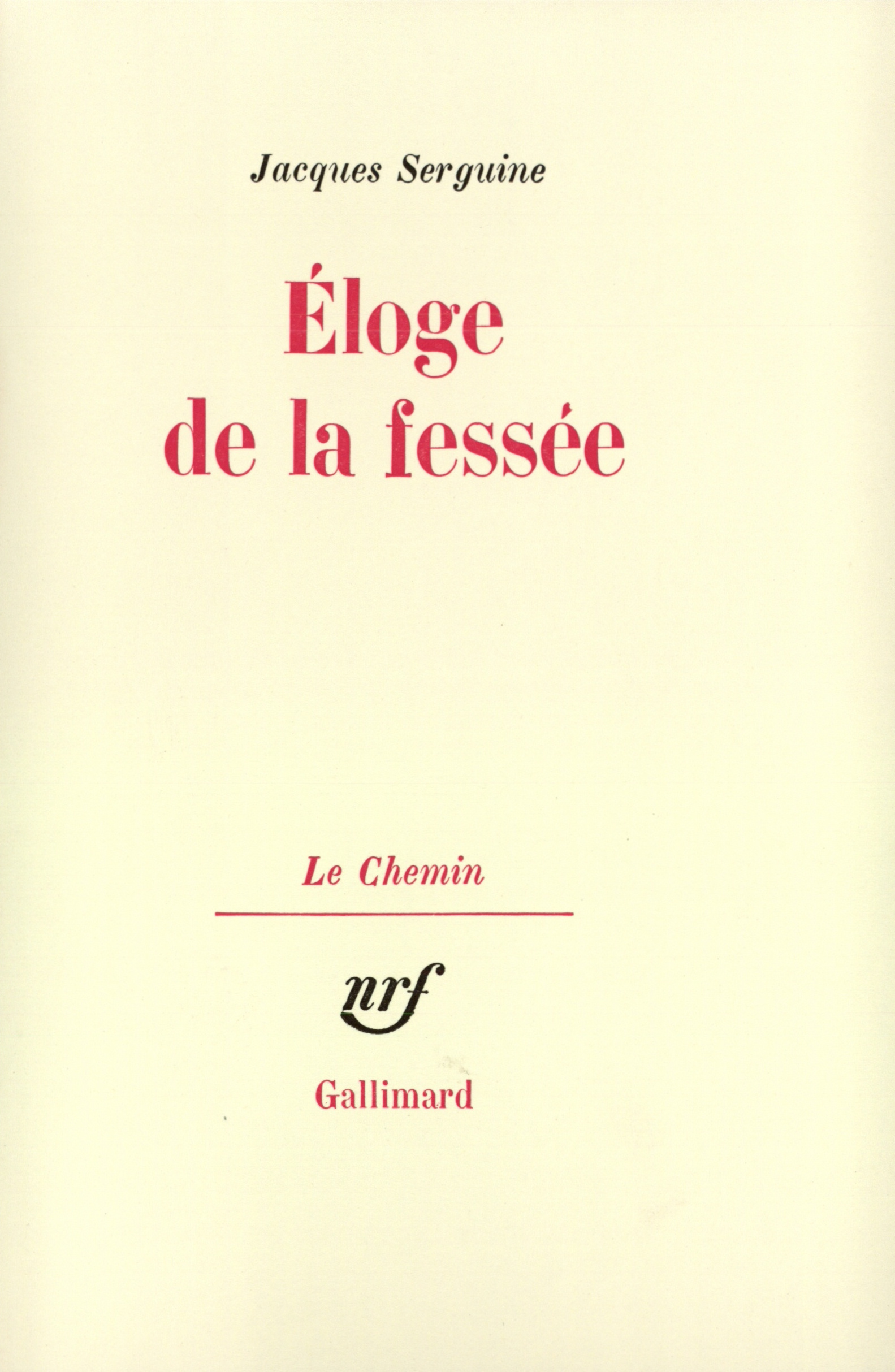 Éloge de la fessée