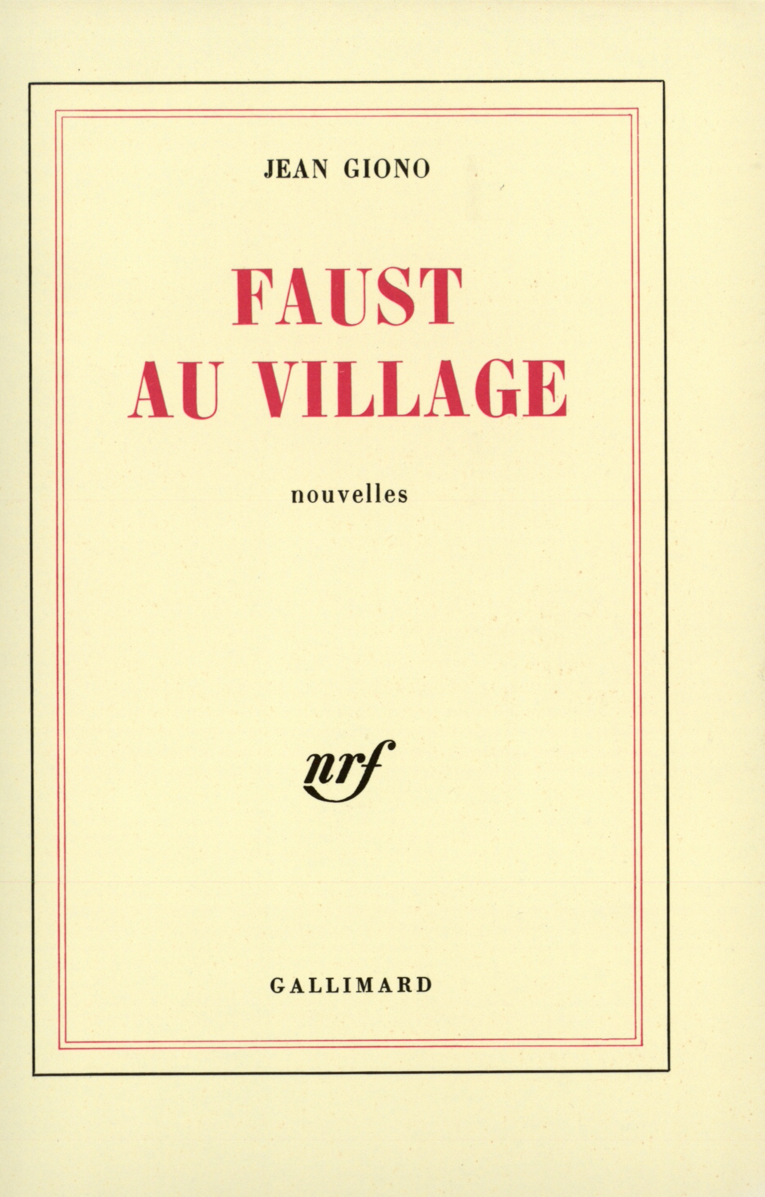 Faust au village