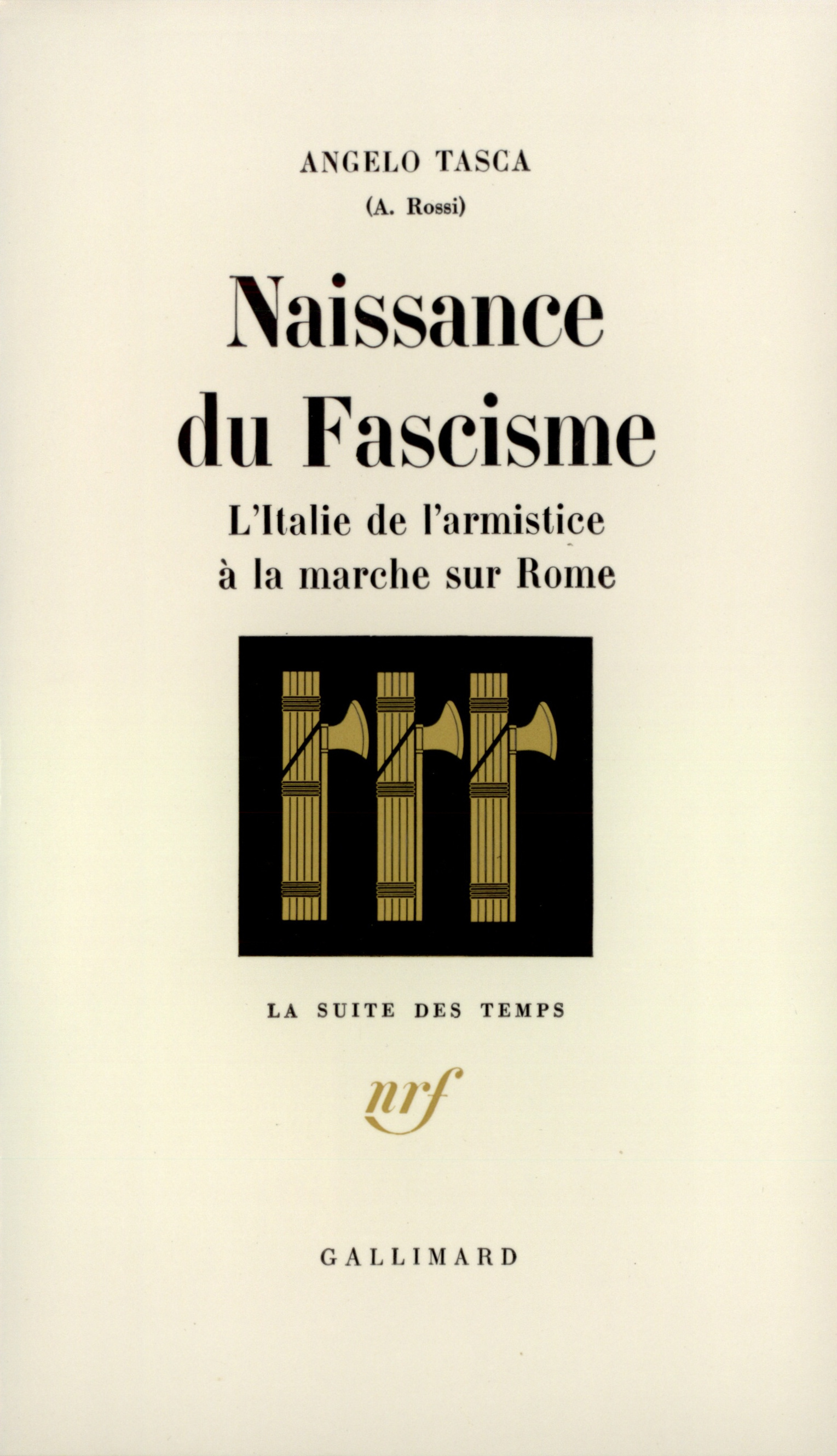 NAISSANCE DU FASCISME