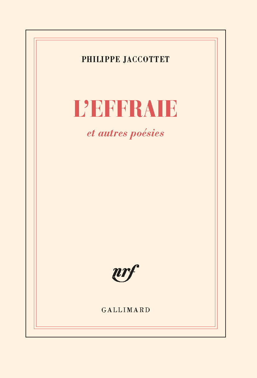 L'Effraie et autres poésies
