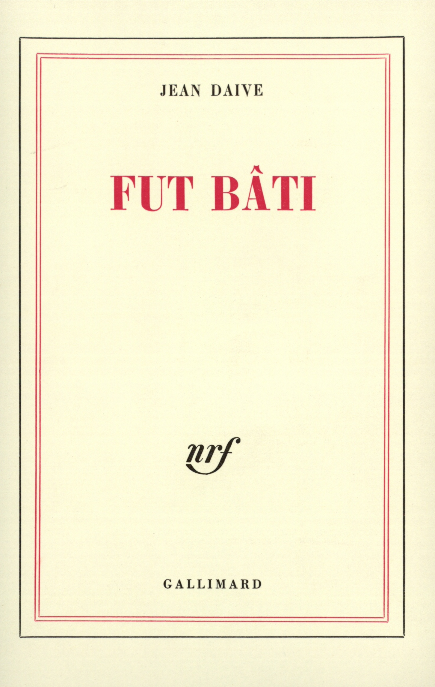 Fut bâti