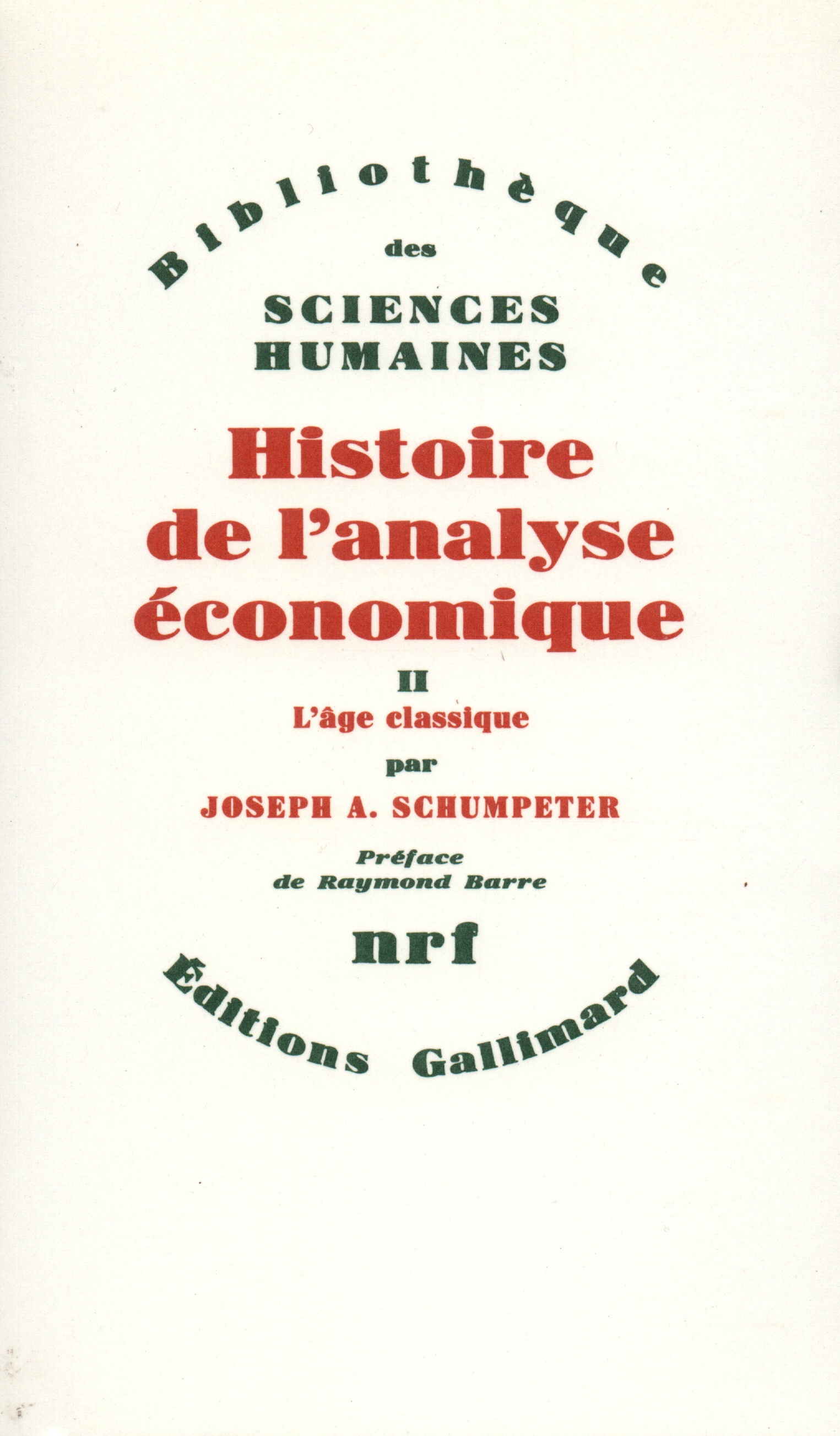 Histoire de l'analyse économique