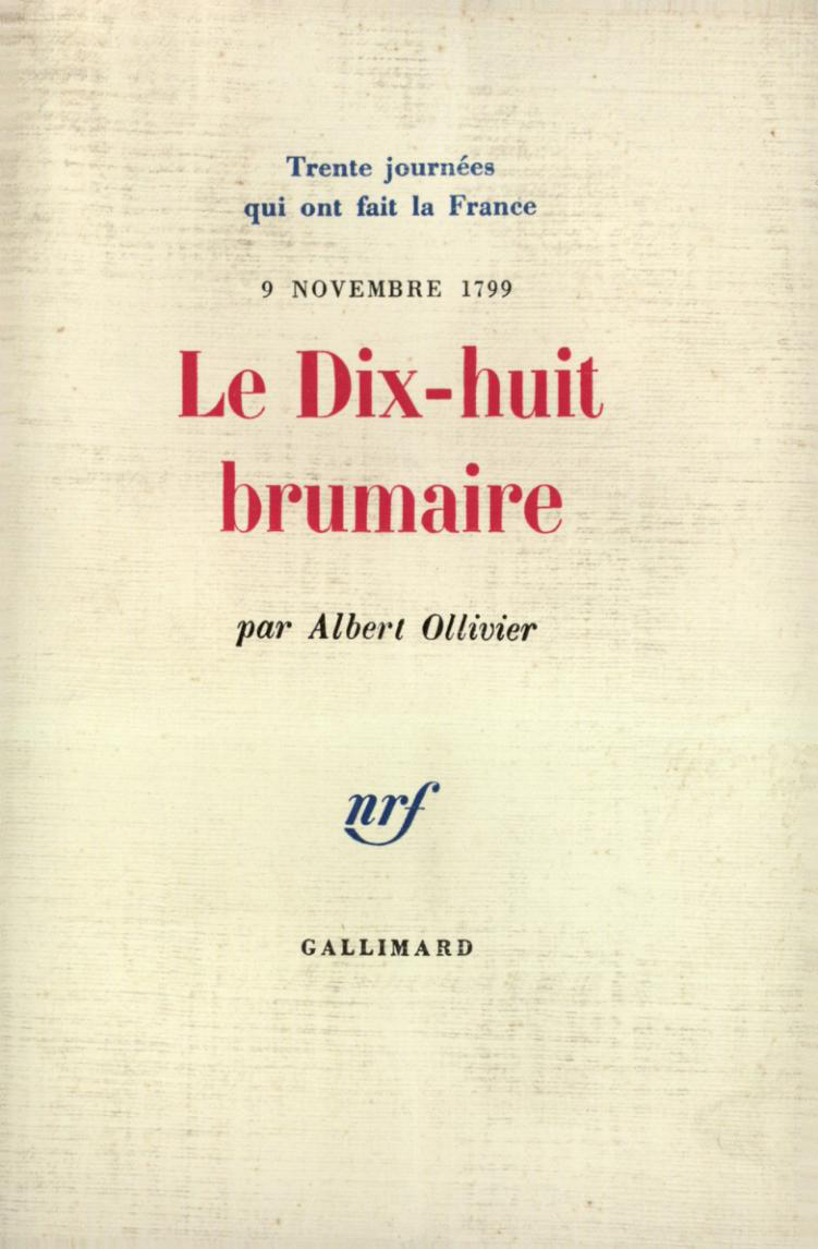LE DIX-HUIT BRUMAIRE
