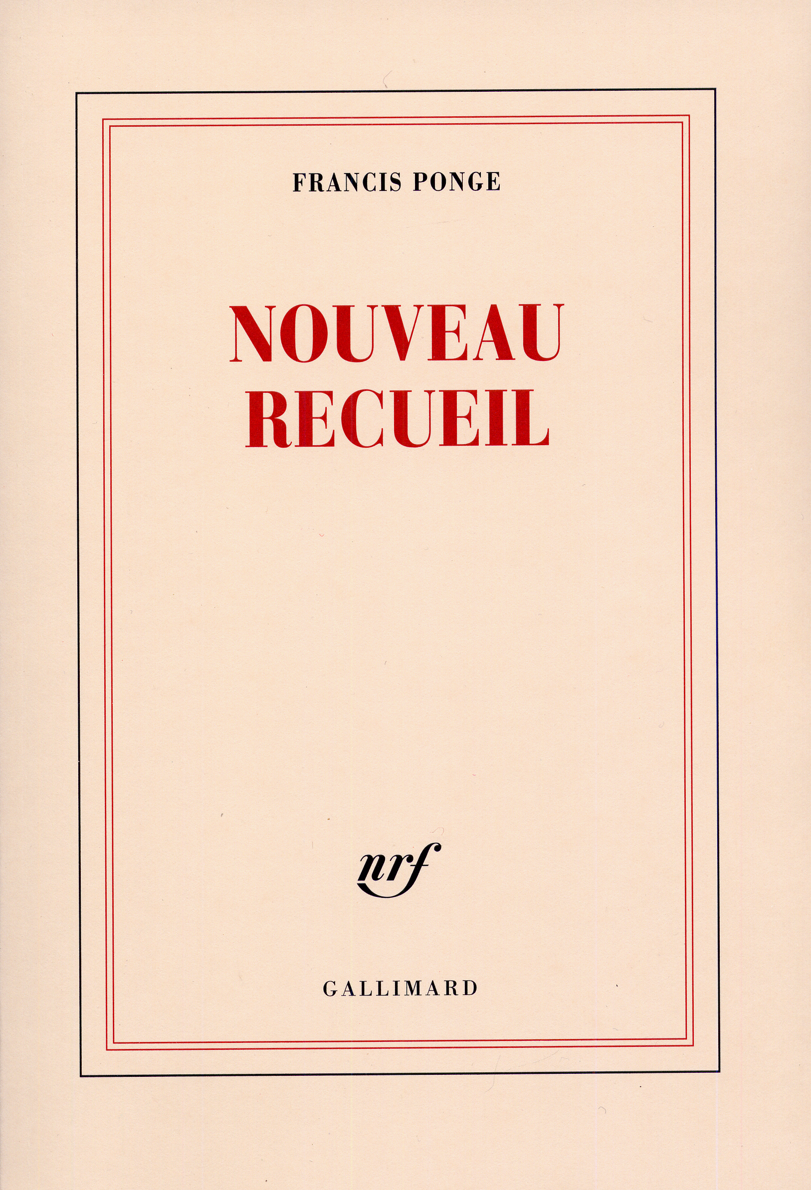 Nouveau Recueil