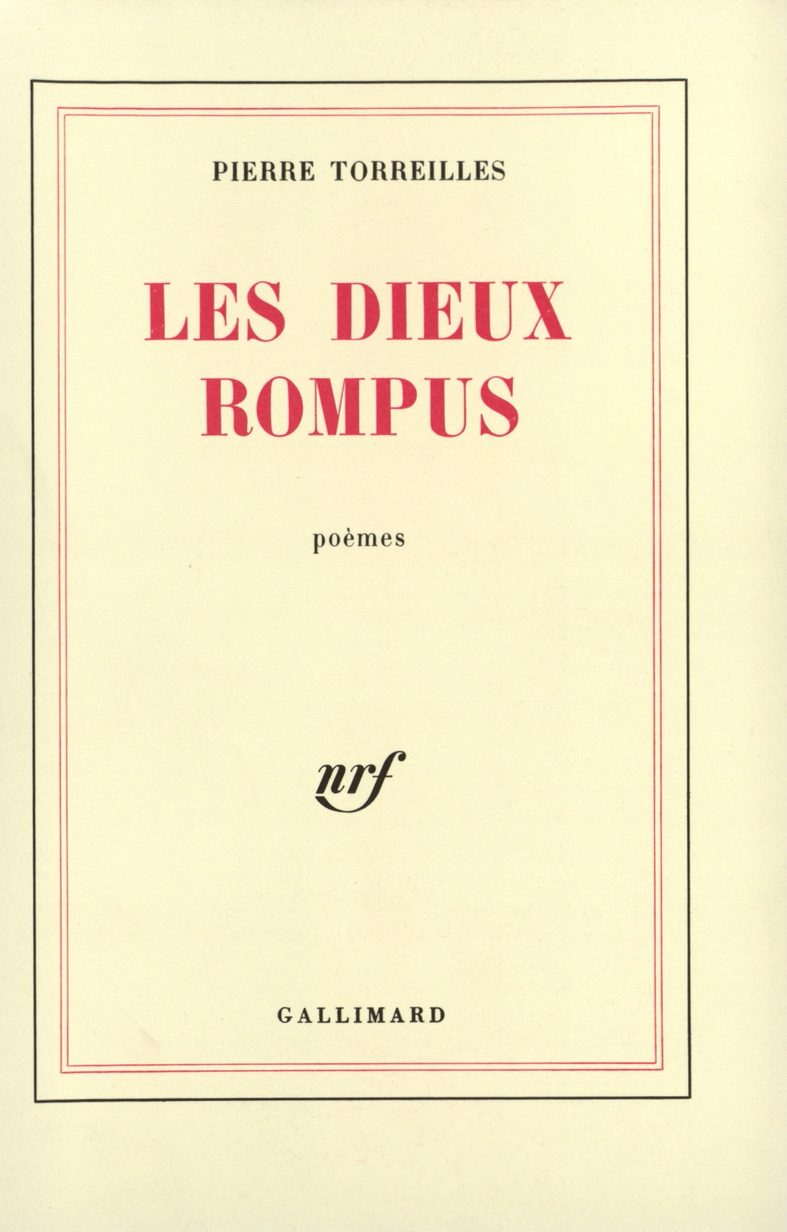 Les dieux rompus