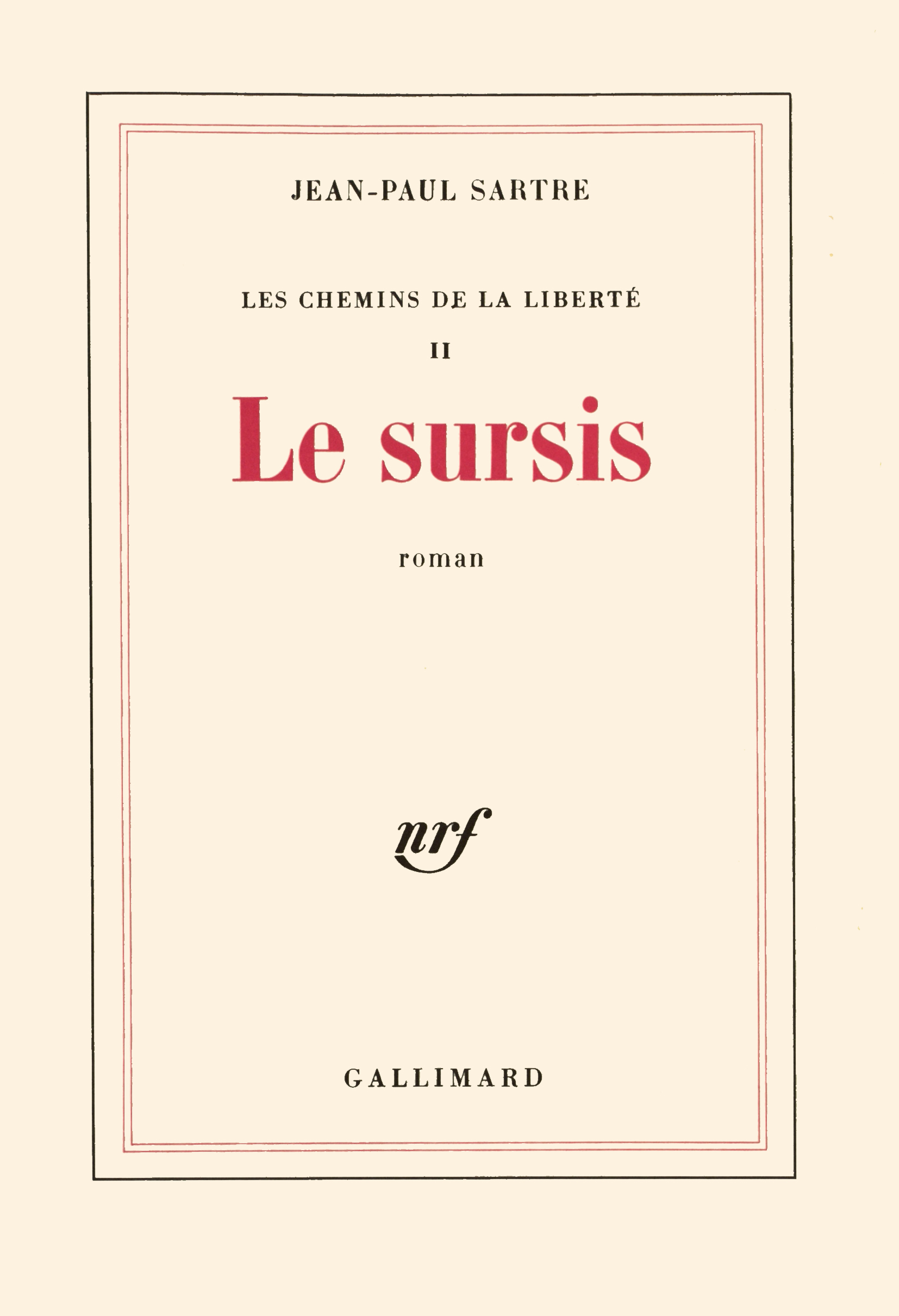Le sursis