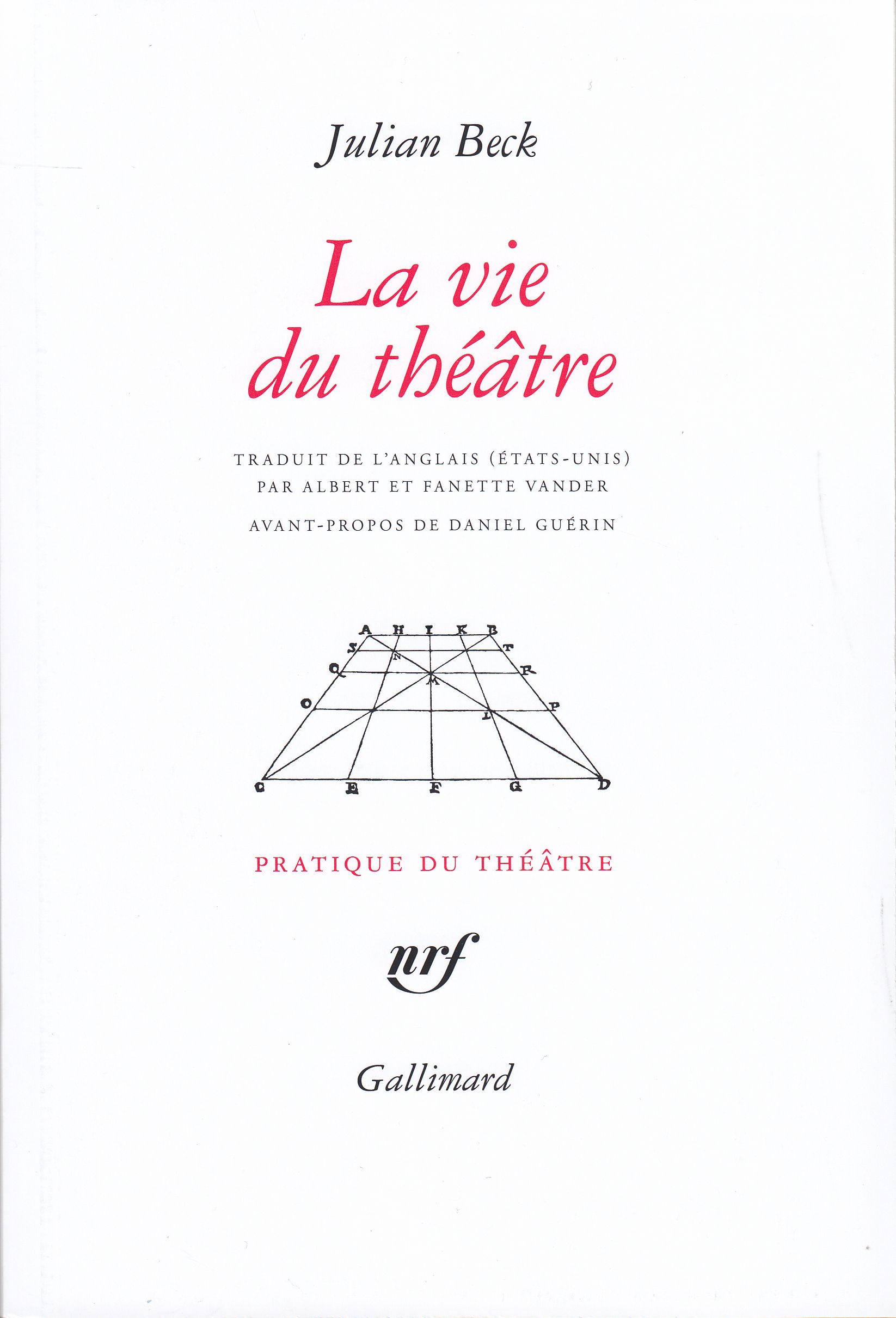 La vie du théâtre