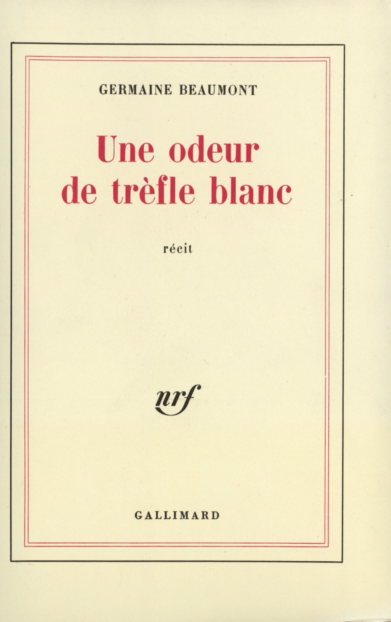 Une odeur de trèfle blanc