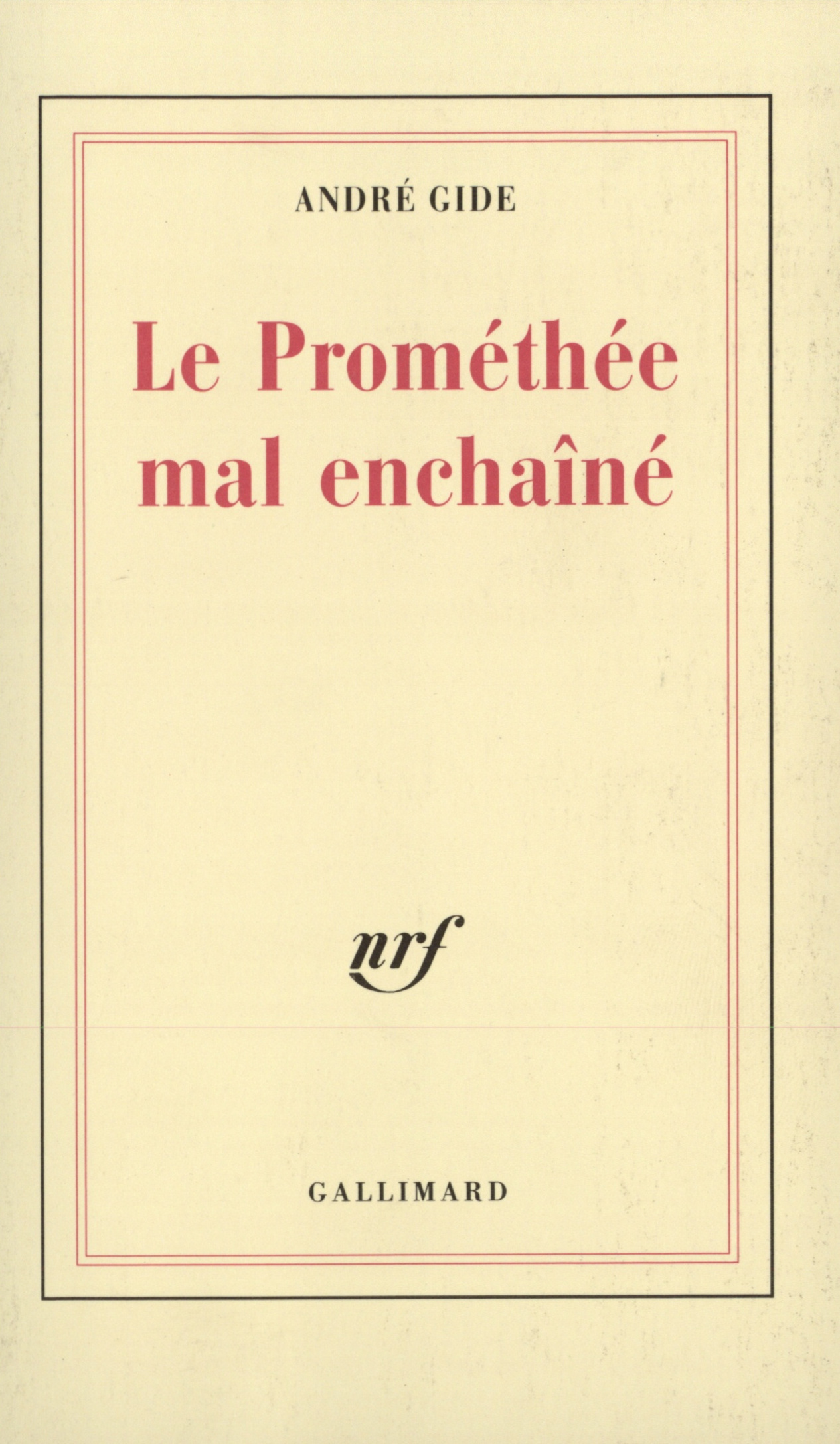 PROMETHEE MAL ENCHAINE