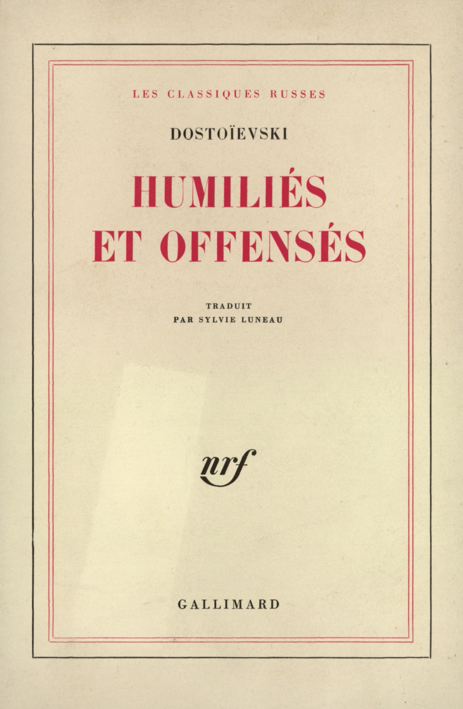 HUMILIES ET OFFENSES