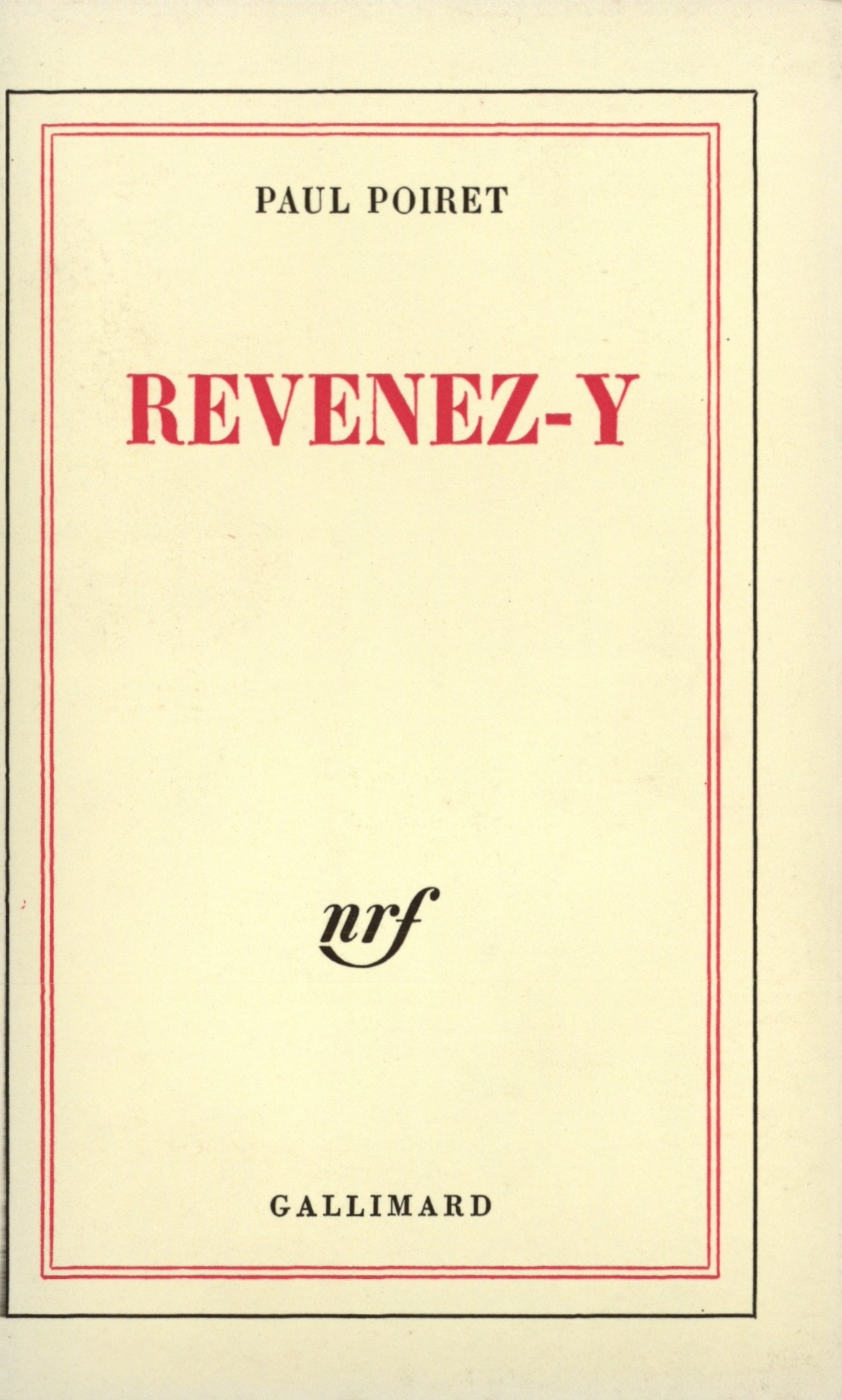 Revenez-y