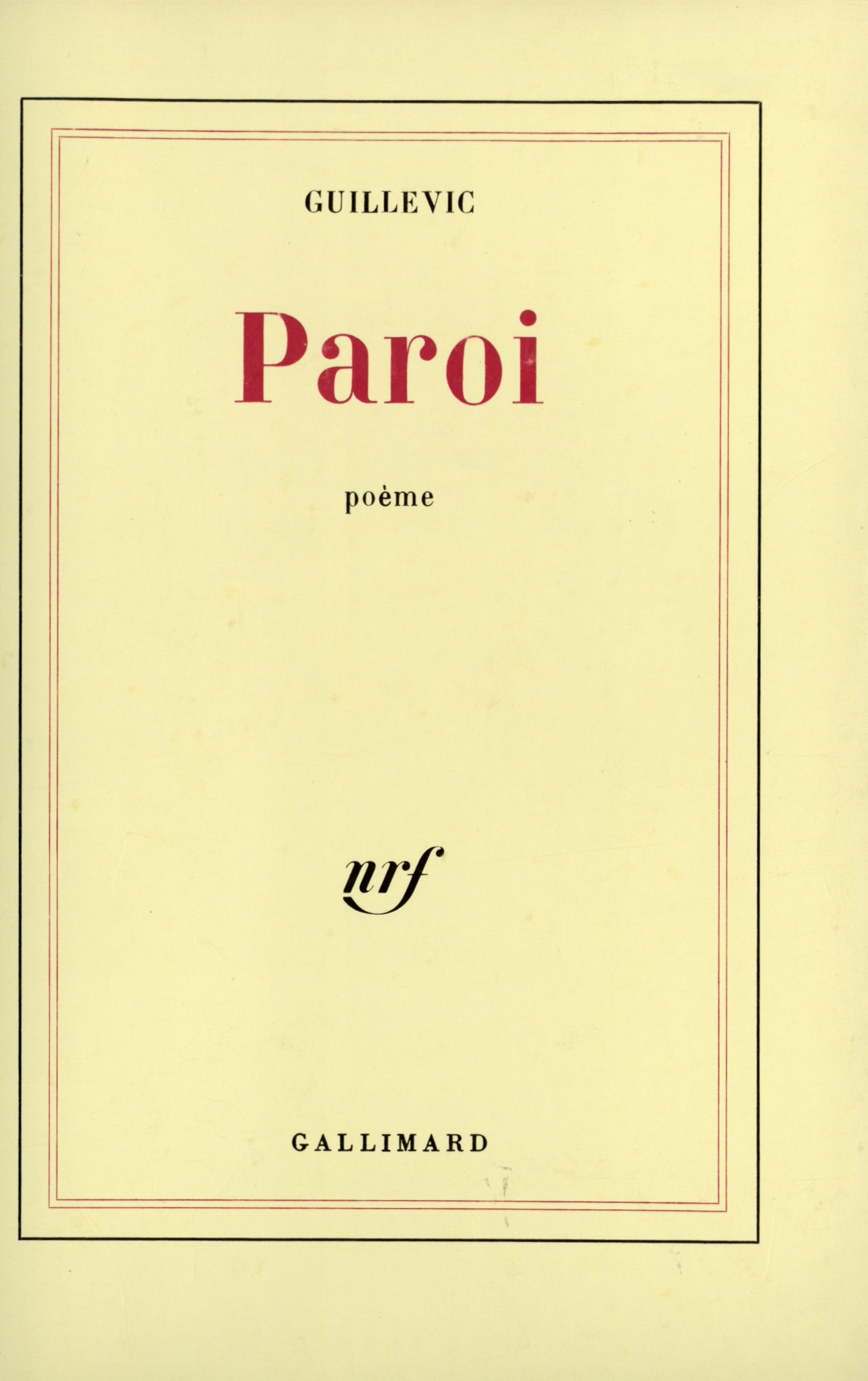Paroi