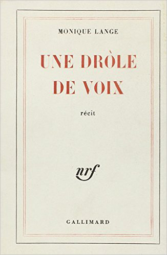 Une drôle de voix