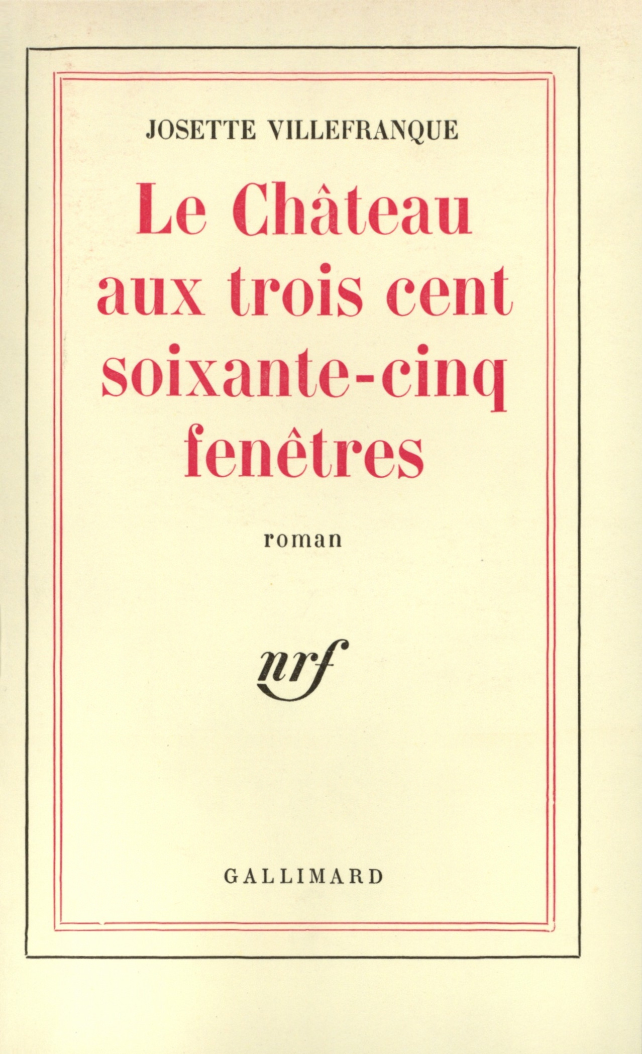 Le Château aux trois cent soixante-cinq fenêtres