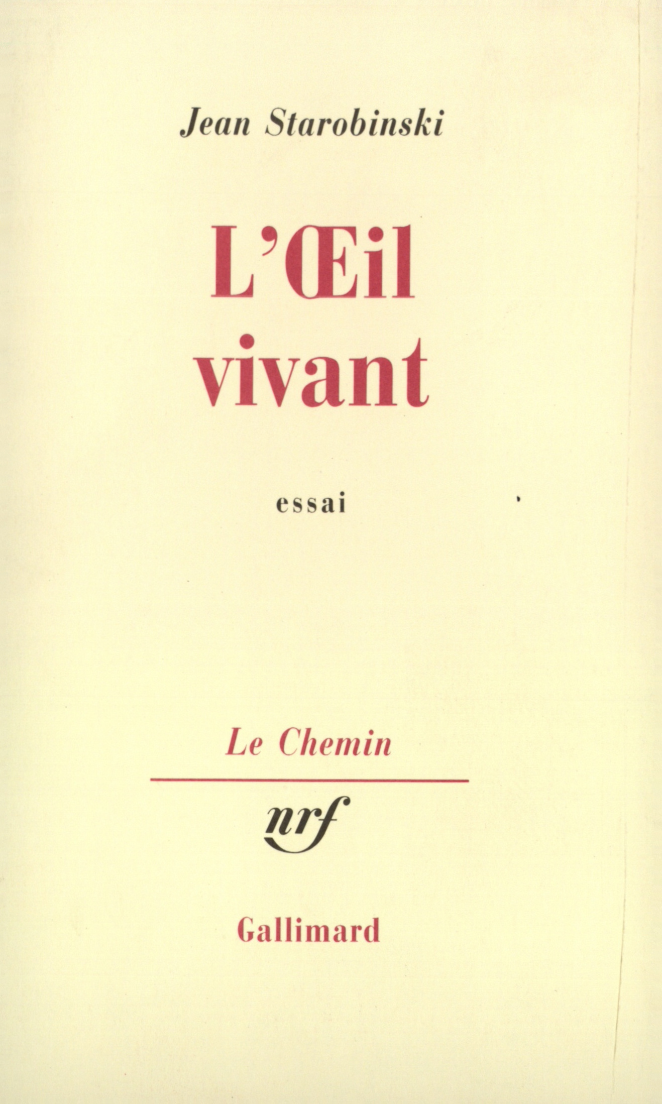L'oeil vivant