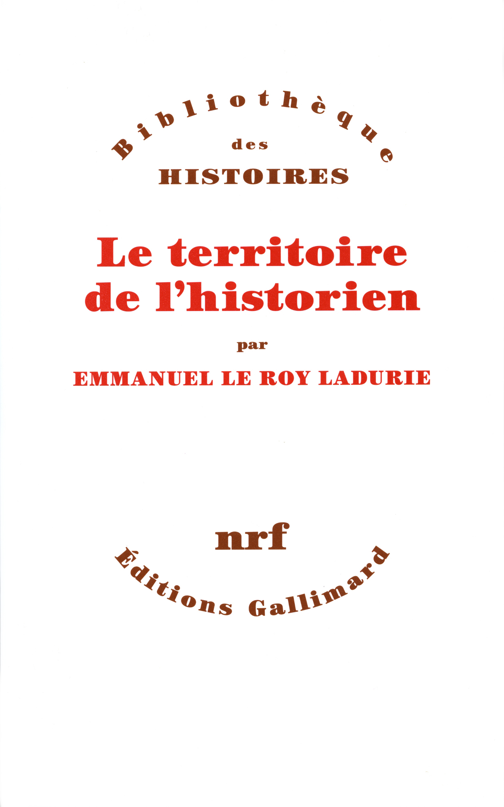 Le Territoire de l'historien
