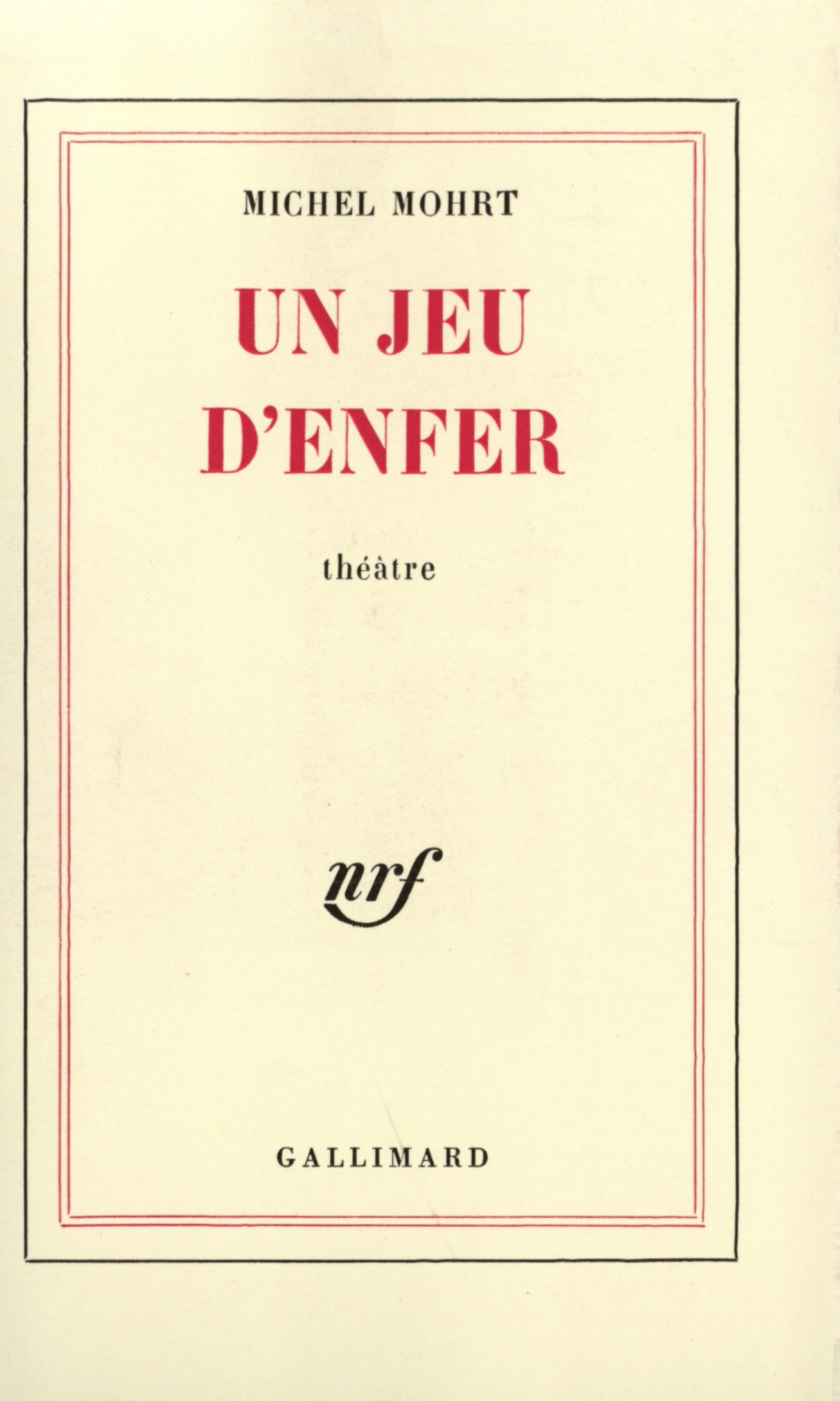 Un jeu d'enfer