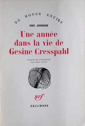 Une année dans la vie de Gesine Cresspahl